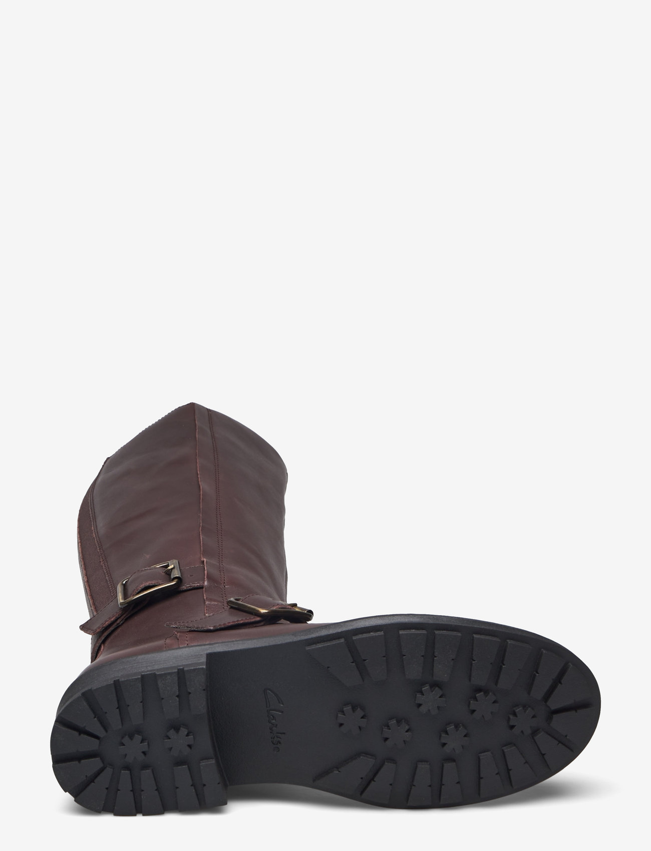 Clarks - Orinoco2 Tall D - lange stiefel - dark brown lea - 4