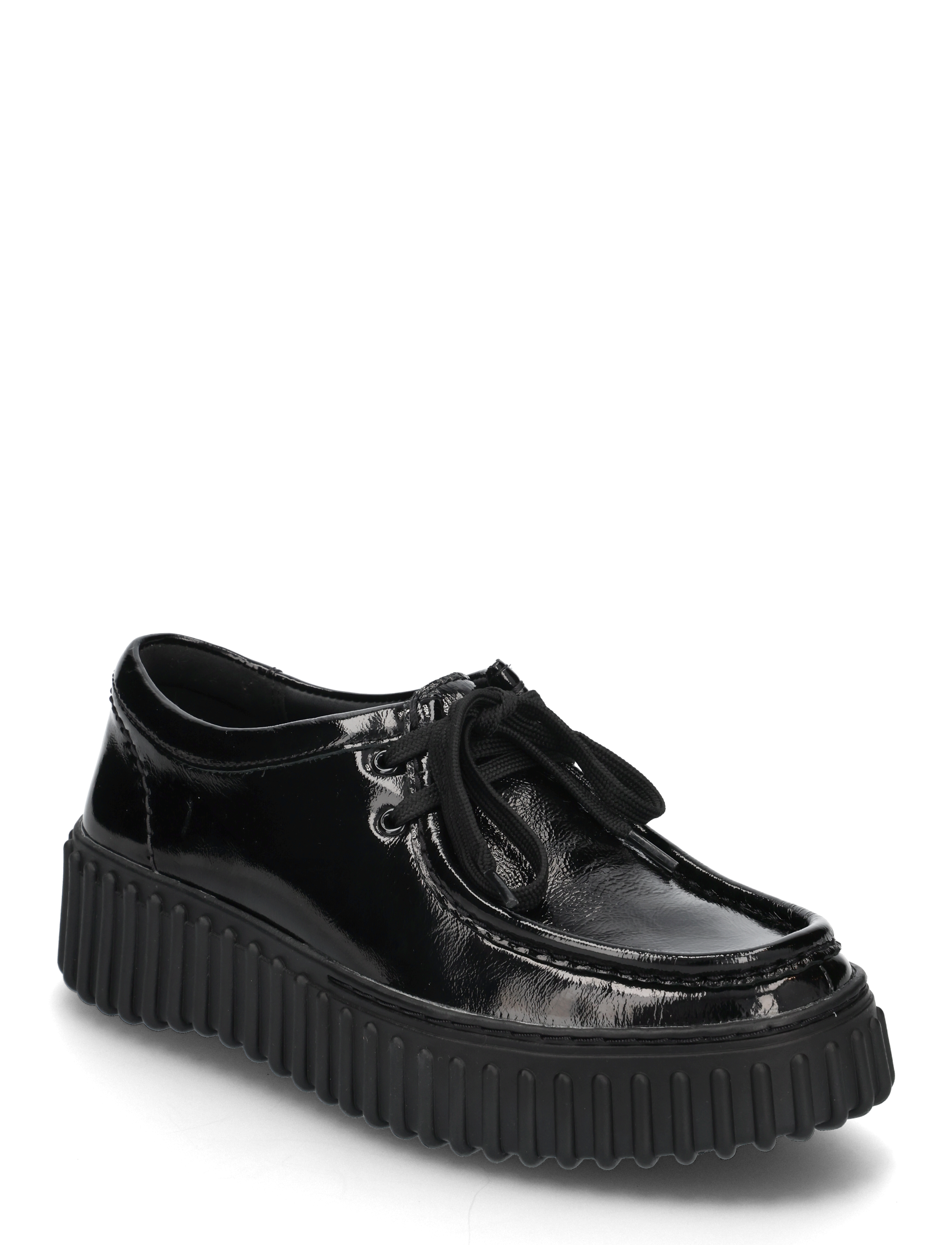 Clarks Torhill Bee D - Schnürschuhe - BLACK PAT / black