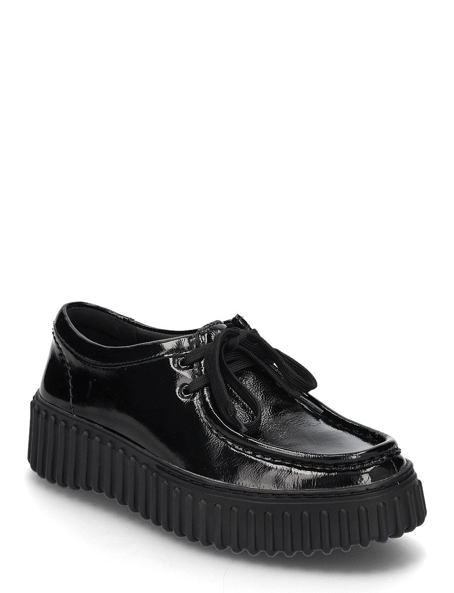 Clarks - Torhill Bee D - modetrends - black pat - 0