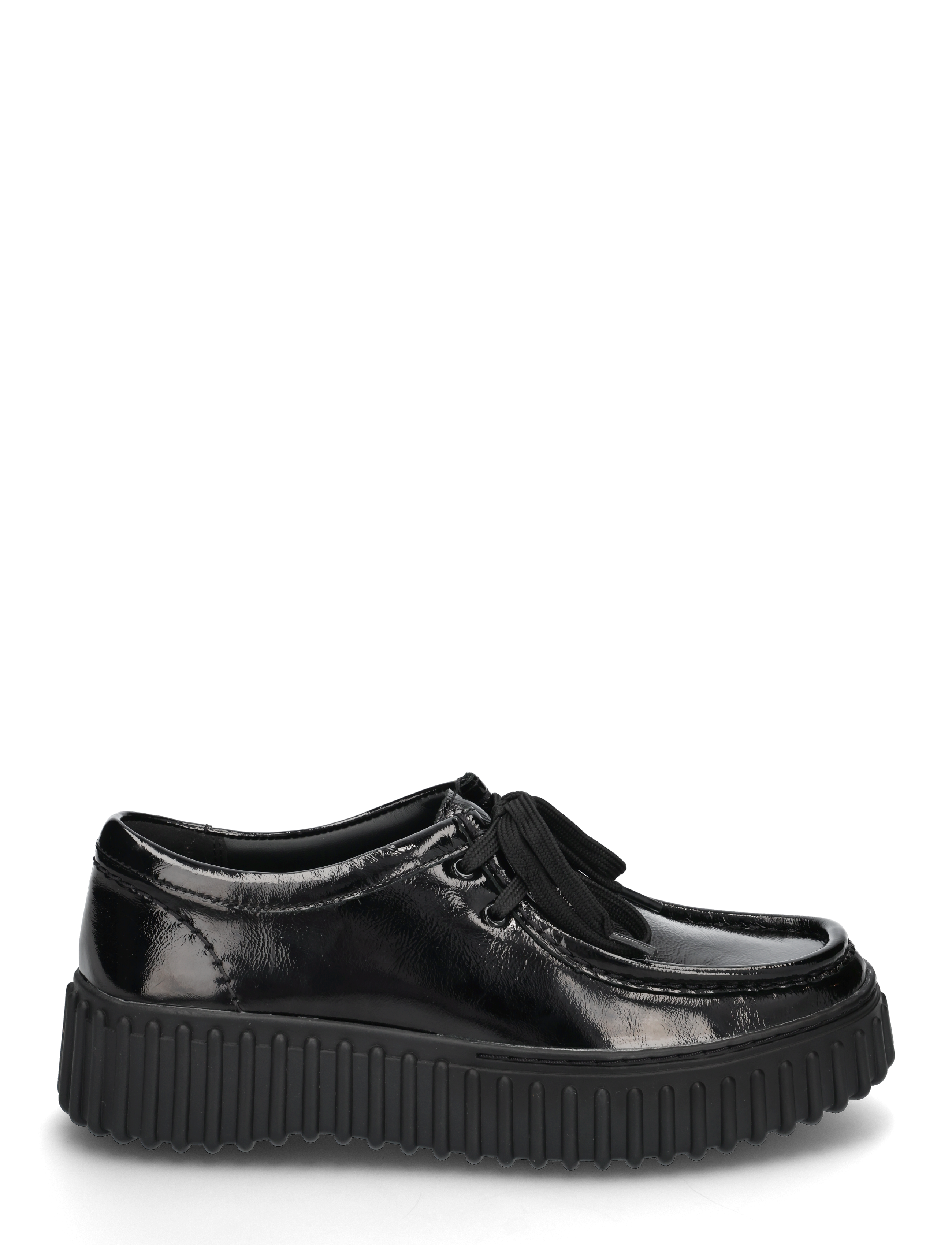 Clarks - Torhill Bee D - black pat - 1