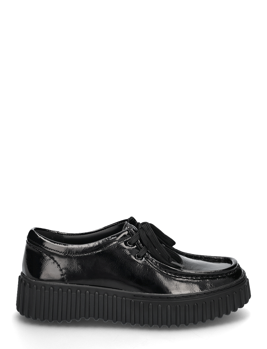 Clarks - Torhill Bee D - modetrends - black pat - 1