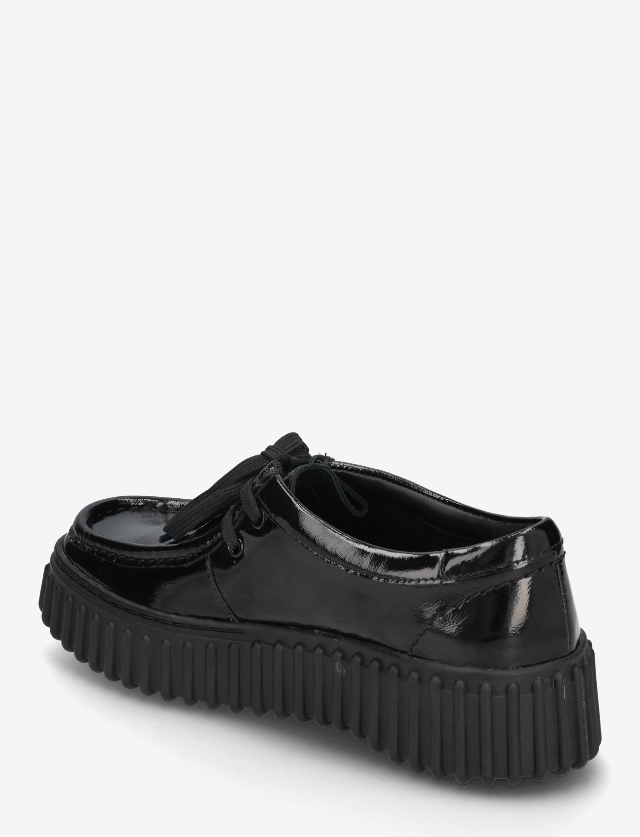 Clarks - Torhill Bee D - naised - black pat - 2