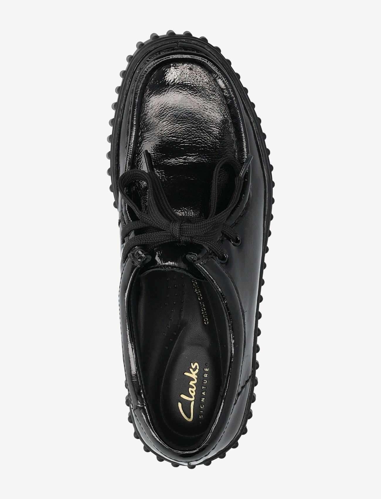 Clarks - Torhill Bee D - naised - black pat - 3