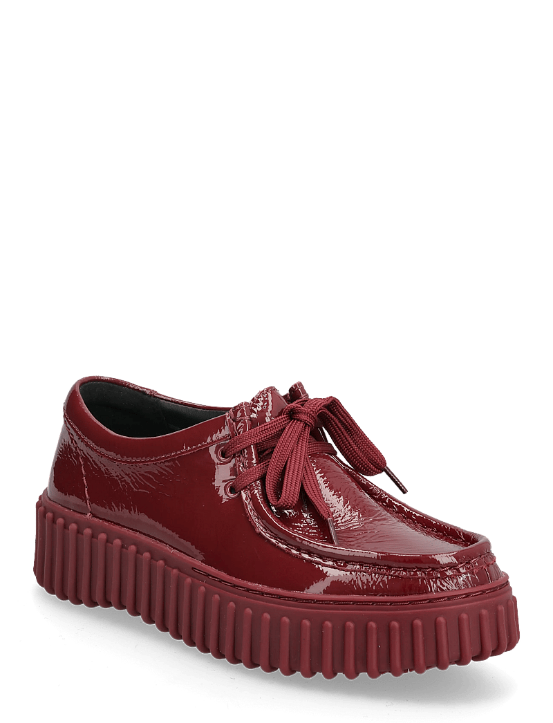 Clarks - Torhill Bee D - igapäevane stiil - burgundy patent - 0