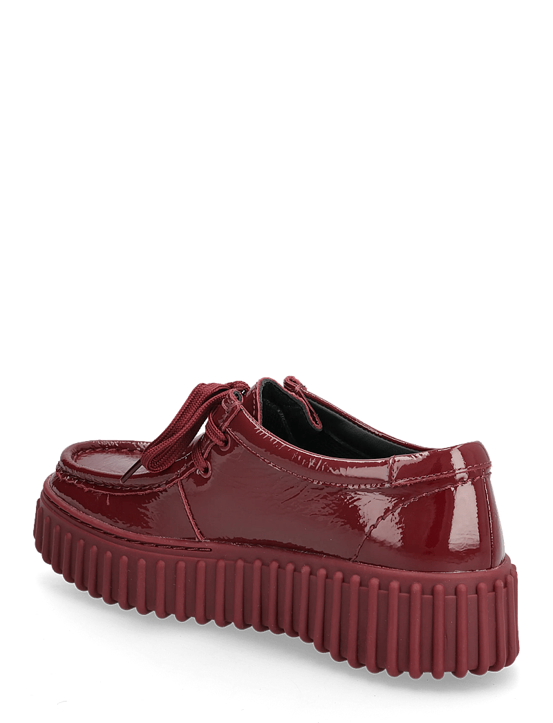 Clarks - Torhill Bee D - igapäevane stiil - burgundy patent - 2