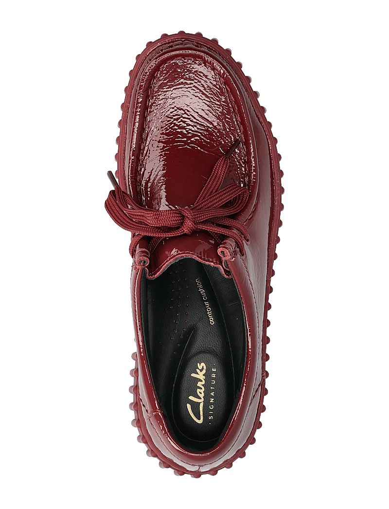 Clarks - Torhill Bee D - igapäevane stiil - burgundy patent - 3