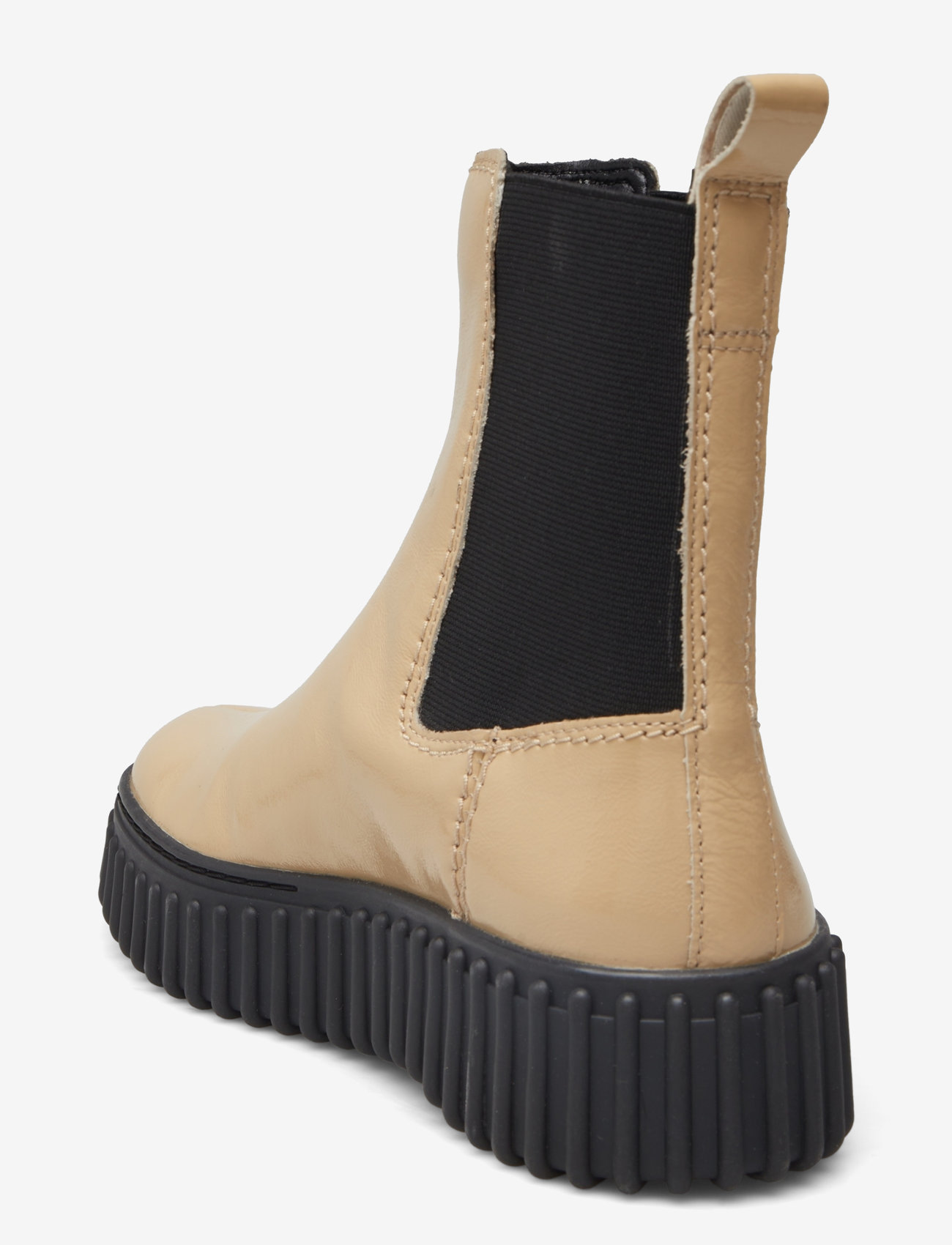 Clarks - Torhill Maple D - flache stiefeletten - beige patent - 2