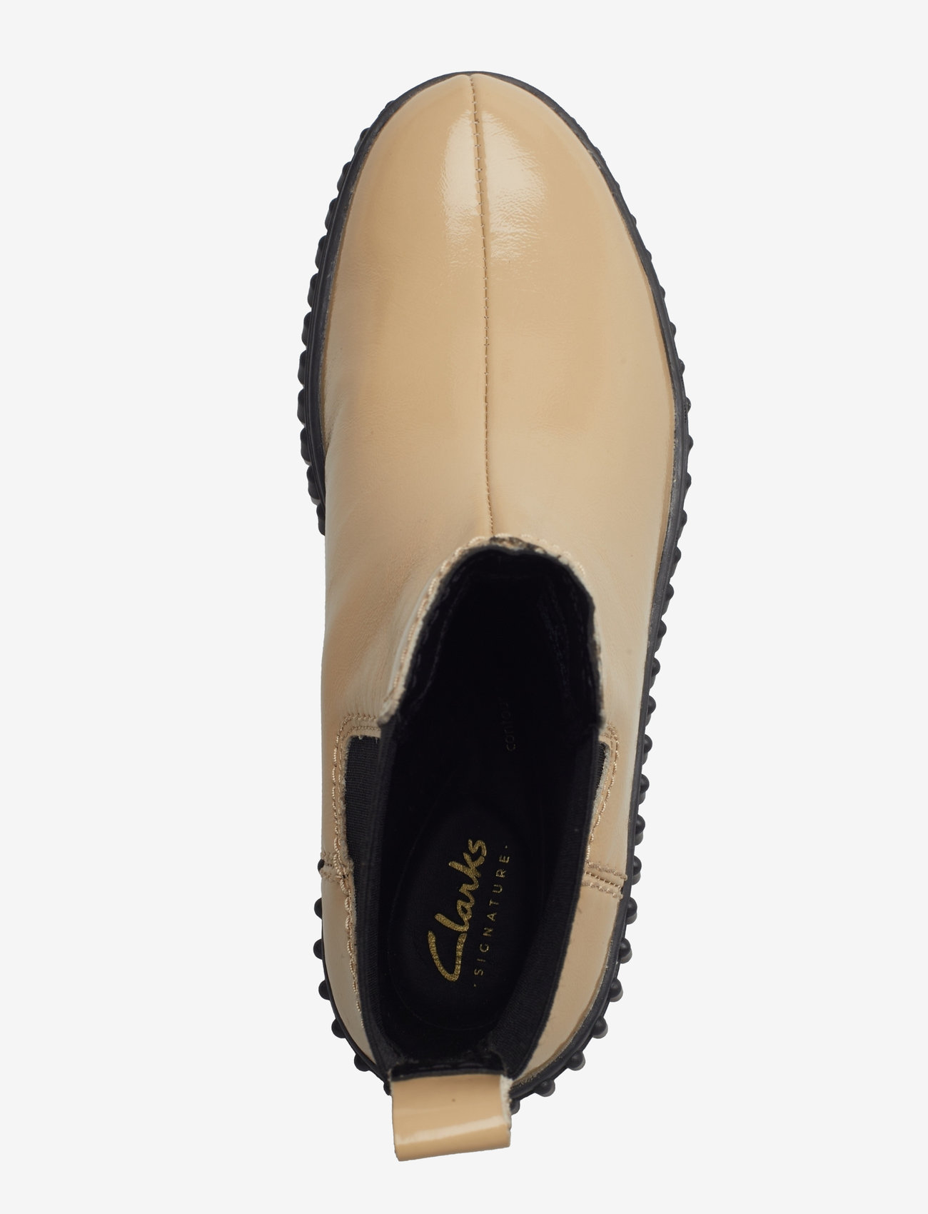 Clarks - Torhill Maple D - flache stiefeletten - beige patent - 3