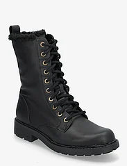 Clarks - Orinoco2 Style D - sügisene kokkuhoid - black wlined lea - 0