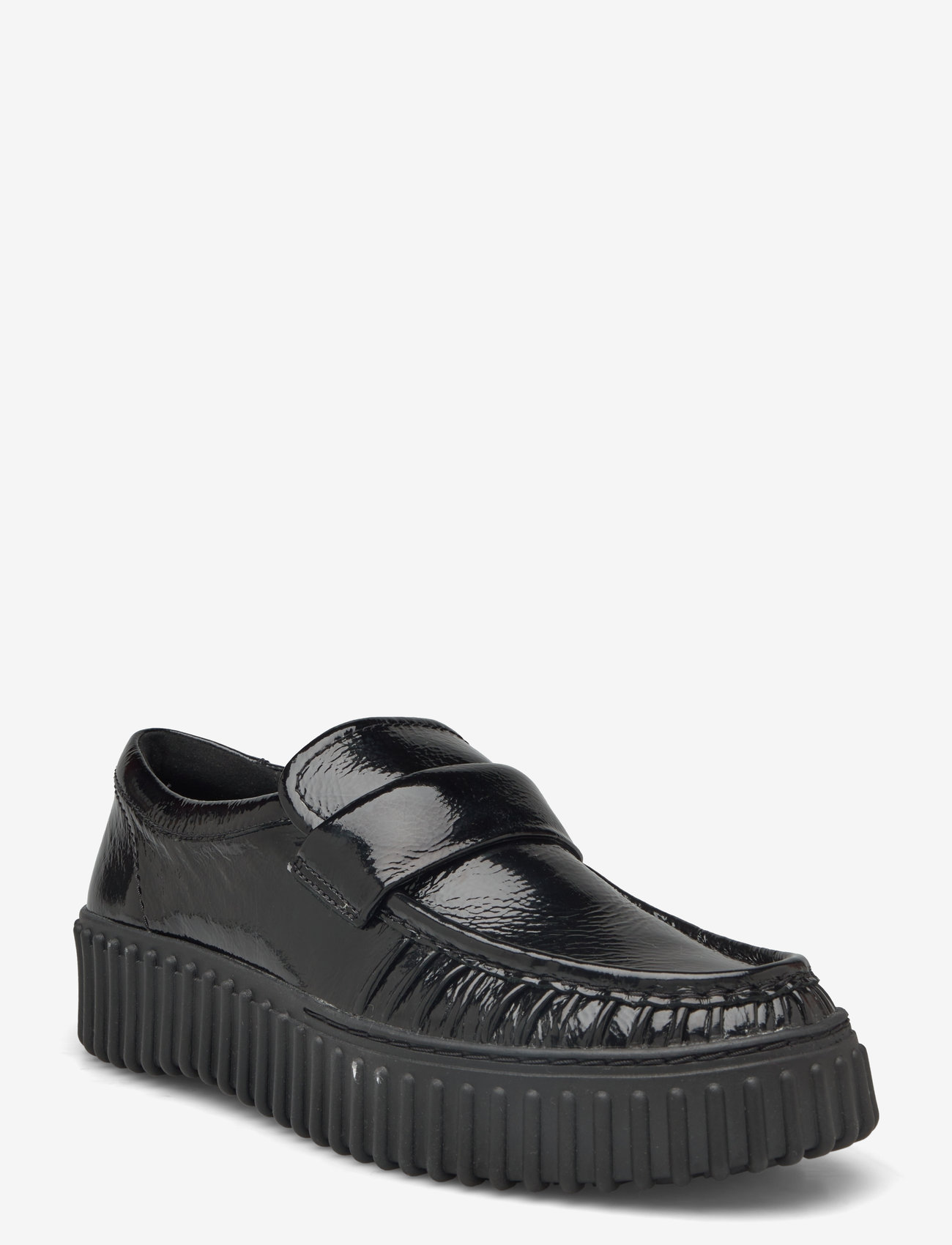 Clarks - Torhill Mocc D - birthday gifts - black pat - 0