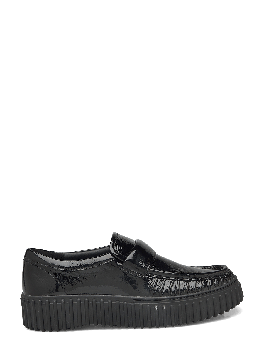 Clarks - Torhill Mocc D - modetrends - black pat - 1