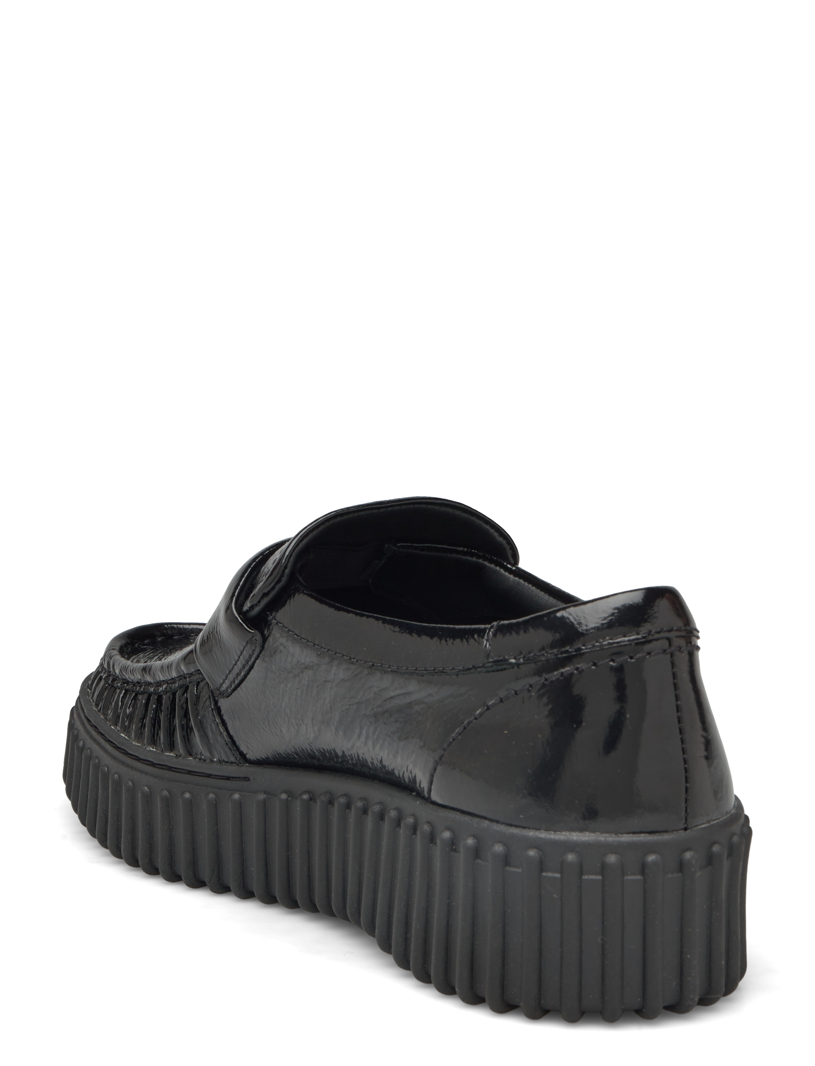 Clarks - Torhill Mocc D - loafers - black pat - 2