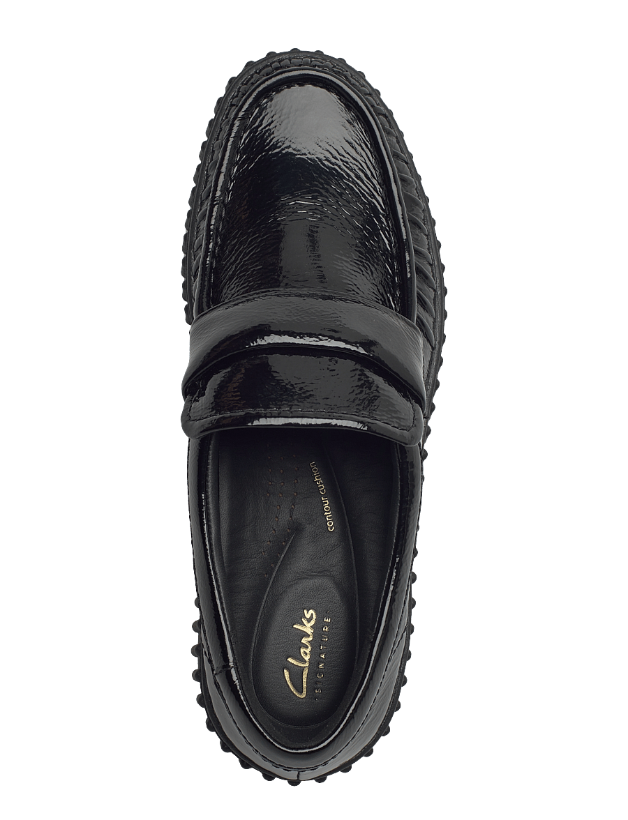 Clarks - Torhill Mocc D - modetrends - black pat - 3