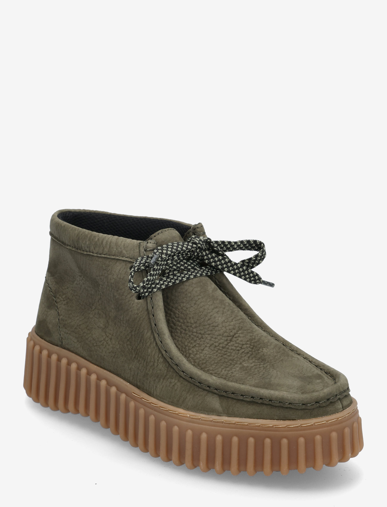 Clarks - Torhill Moss D - kvinder - dark green nub - 0