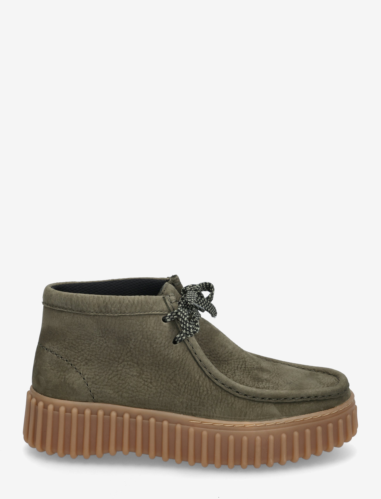 Clarks - Torhill Moss D - kvinder - dark green nub - 1