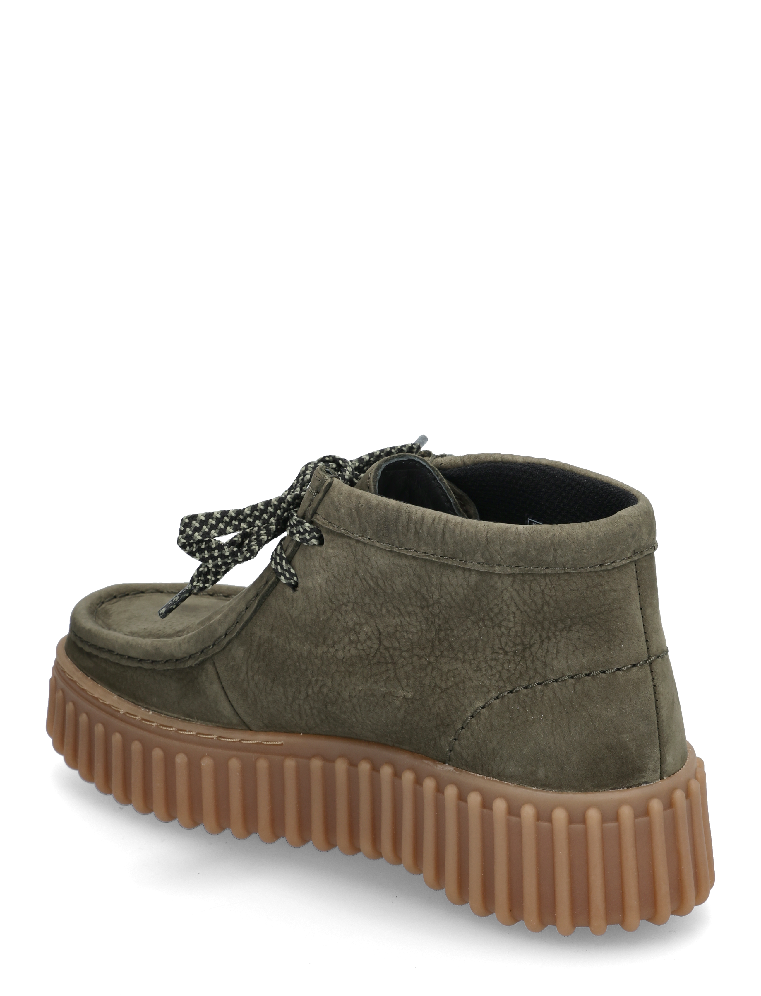 Clarks - Torhill Moss D - dark green nub - 2
