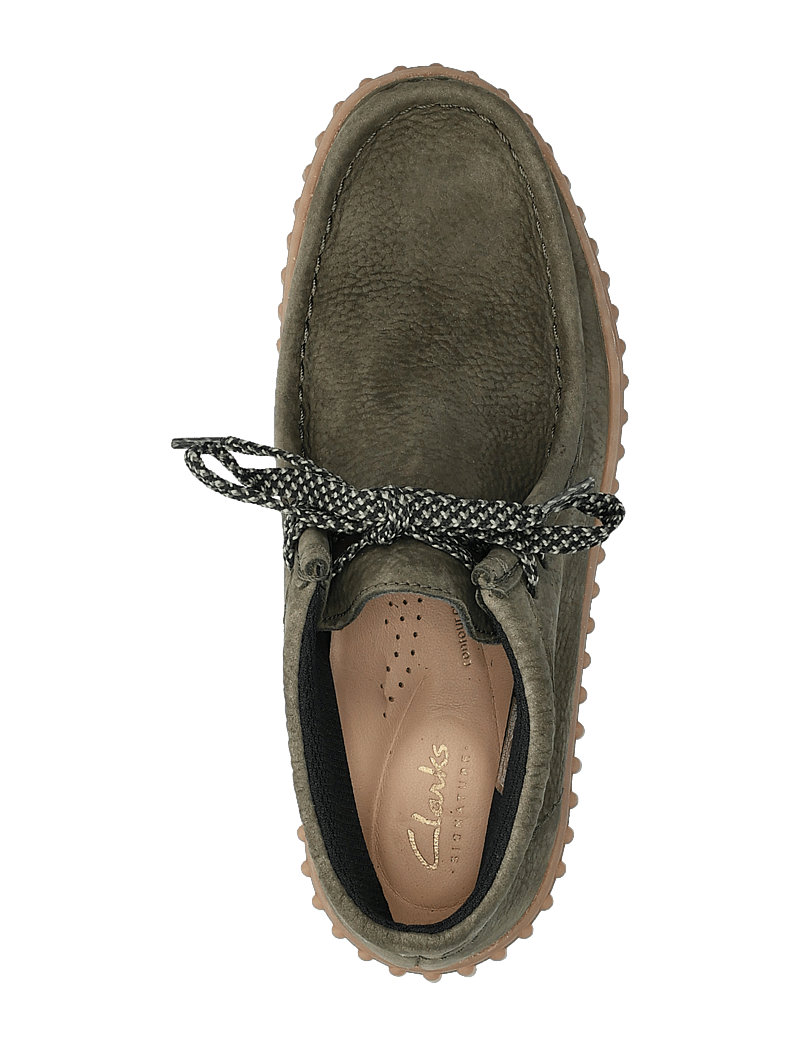 Clarks - Torhill Moss D - modetrends - dark green nub - 3