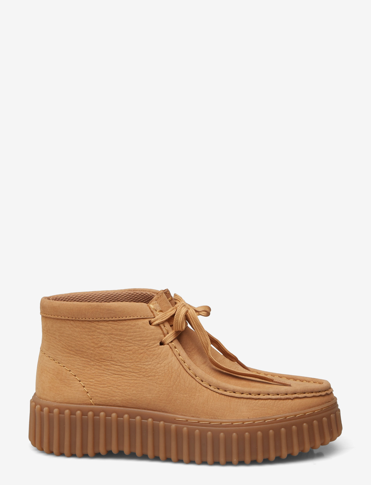 Clarks - Torhill Moss D - snørestøvler - light tan nubuck - 1