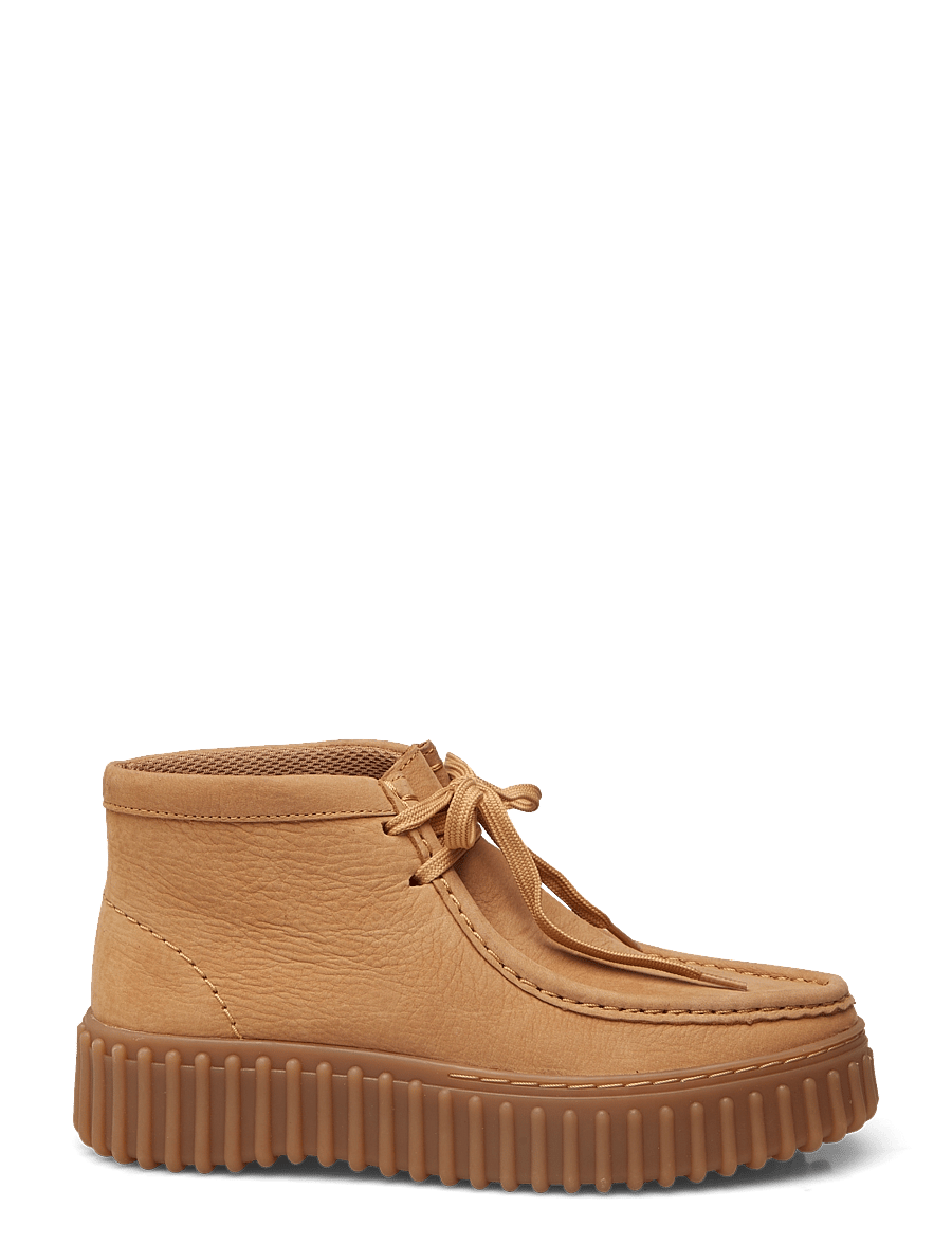 Clarks - Torhill Moss D - geschnürte stiefel - light tan nubuck - 1