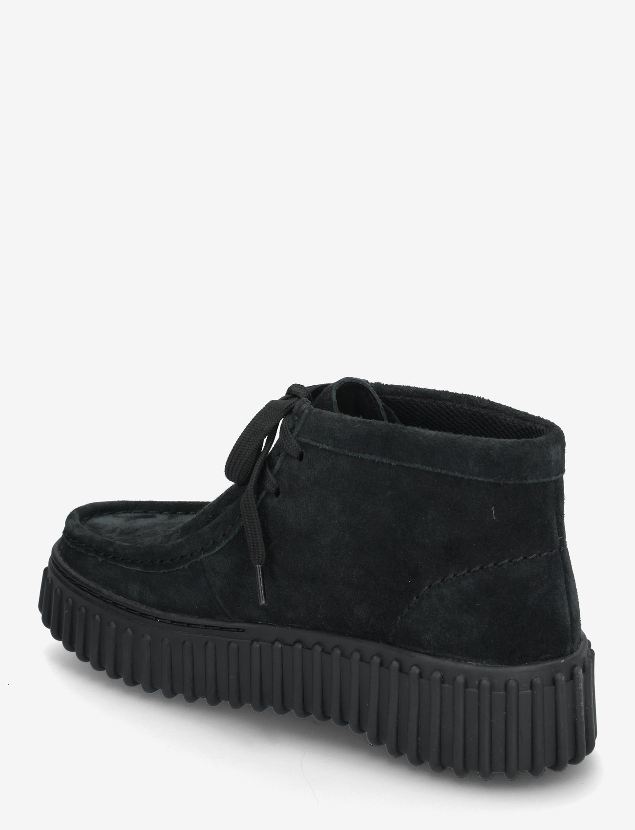 Clarks - Torhill Moss D - damen - black sde - 2