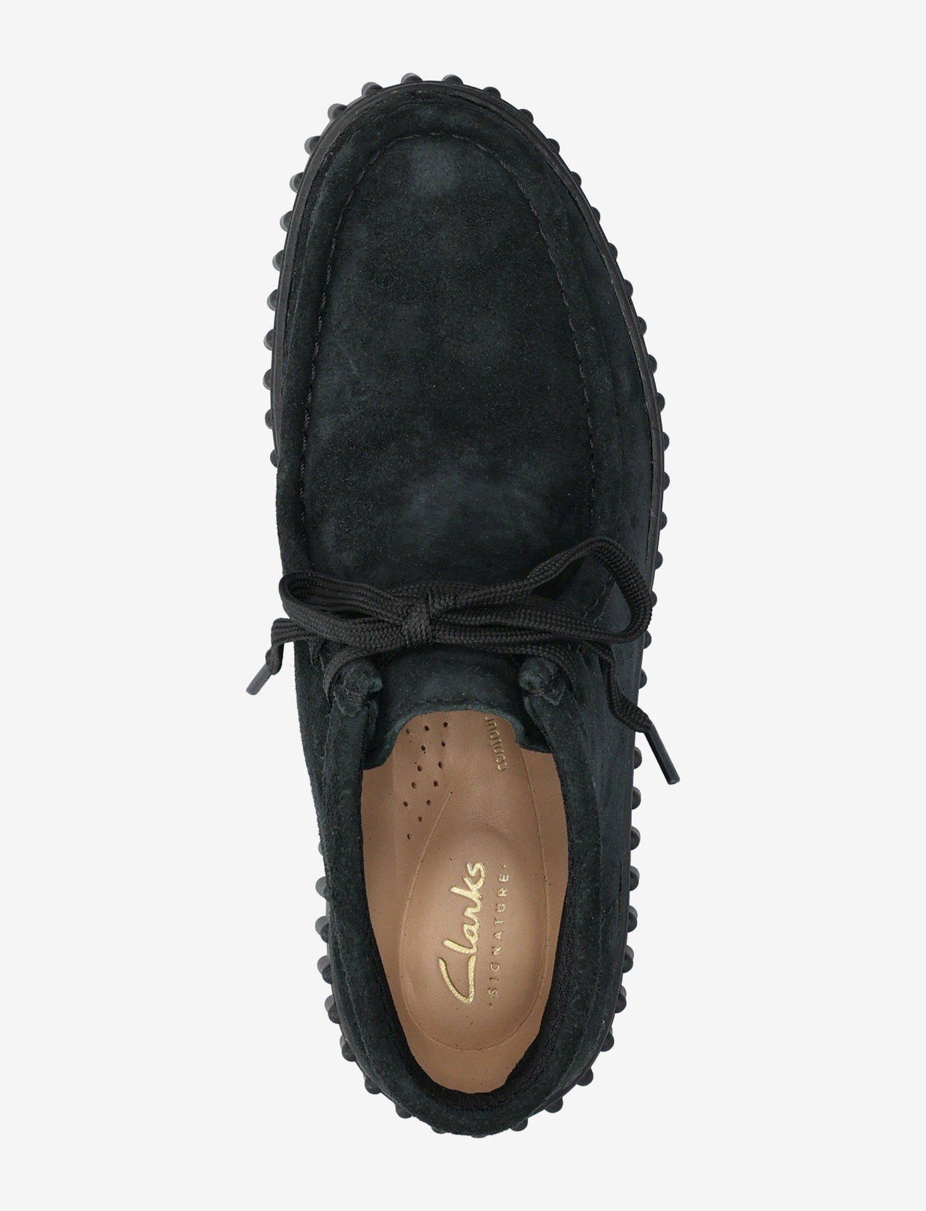 Clarks - Torhill Moss D - damen - black sde - 3