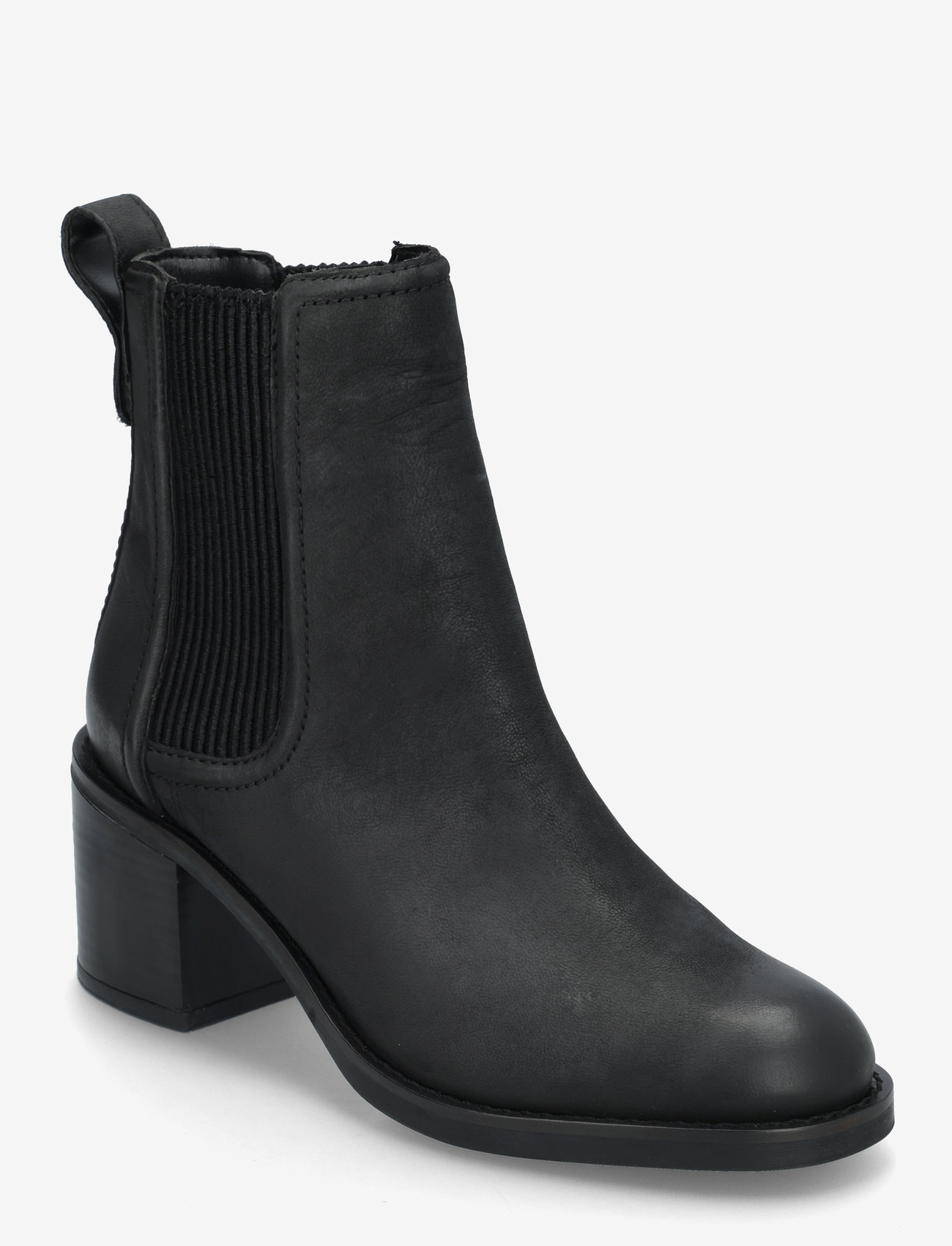 Clarks - Chamberly Top D - black leather - 0