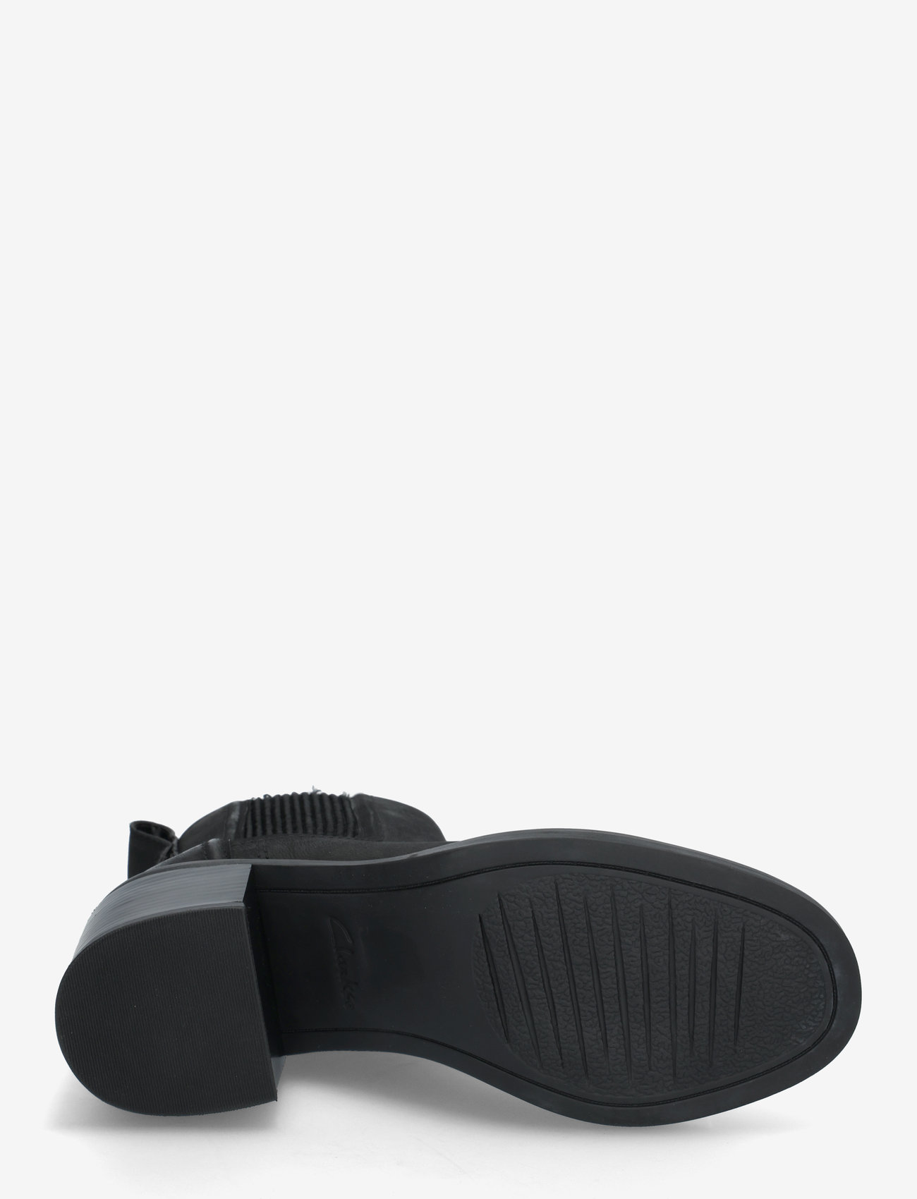 Clarks - Chamberly Top D - black leather - 4