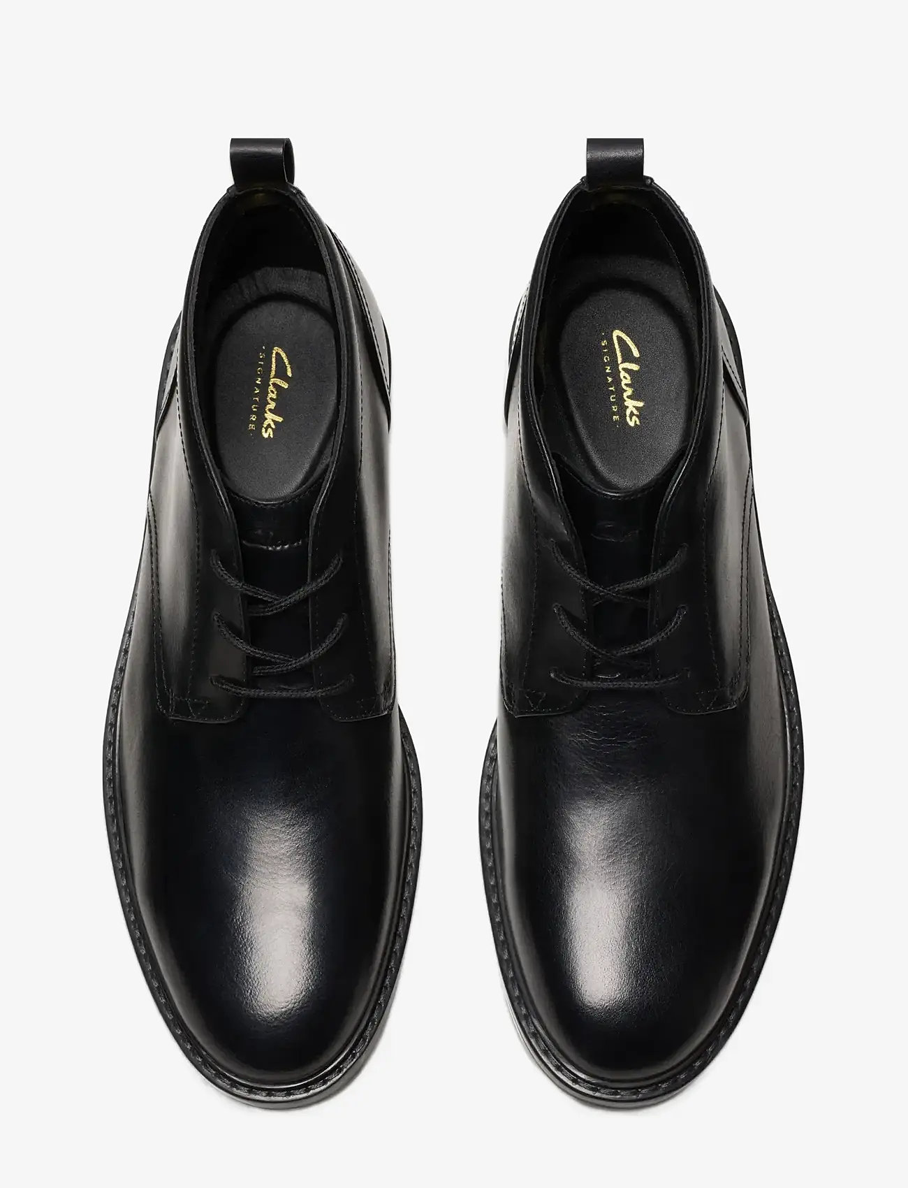 Clarks - Aldwin Chukka G - mehed - black leather - 3