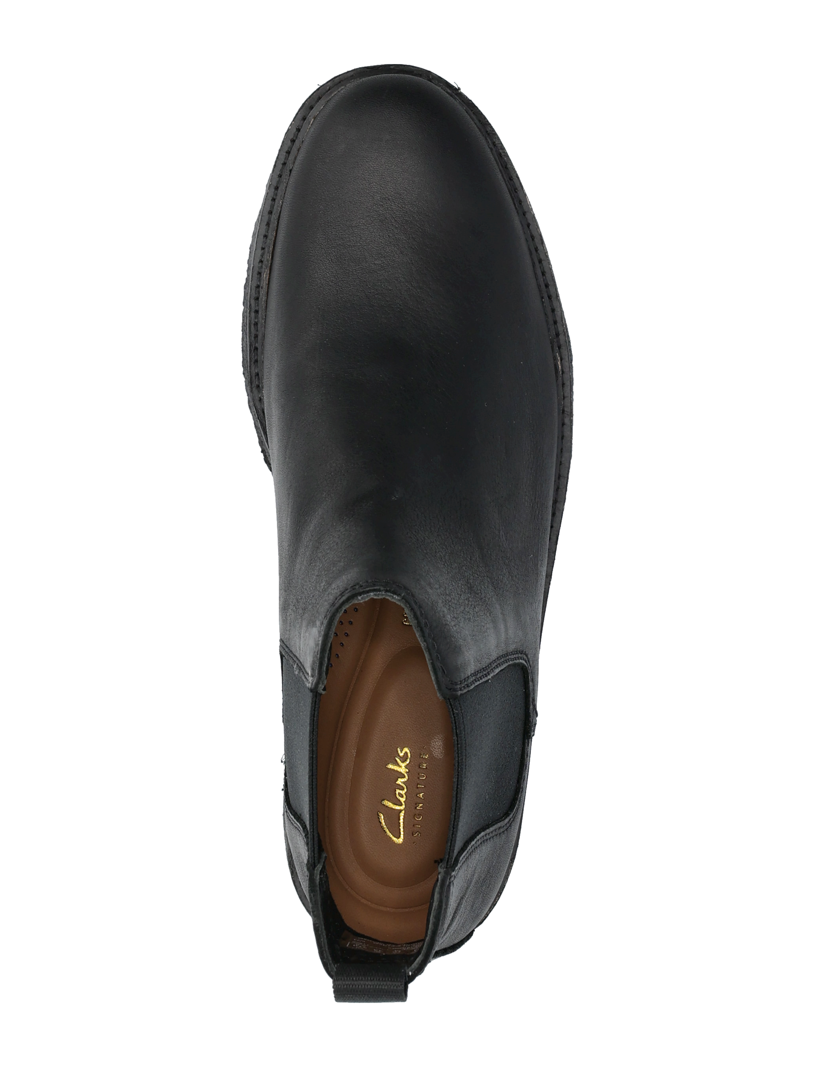 Clarks - Clarkdale Easy G - miesten - black leather - 3
