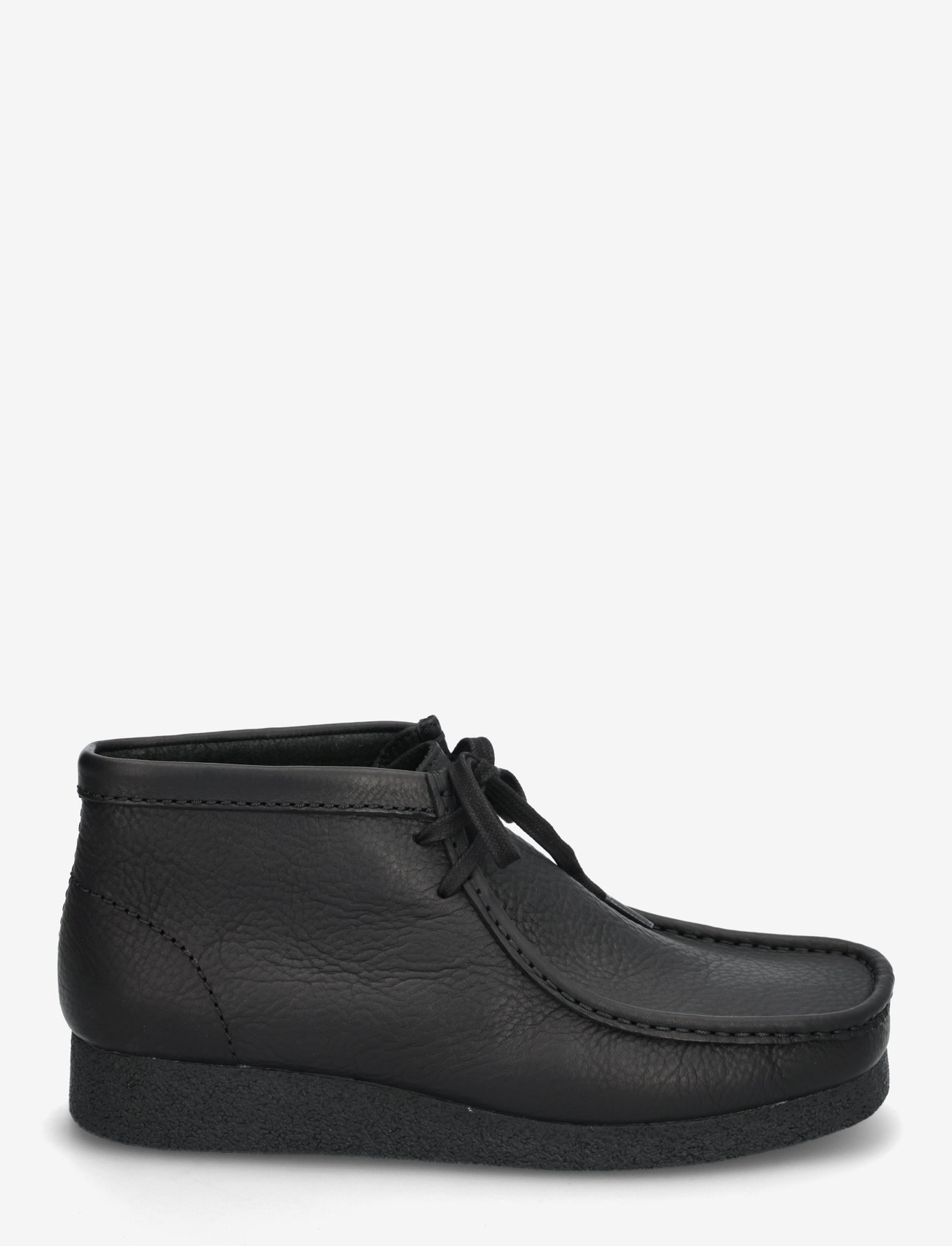 Clarks - WallabeeEVO BT G - kõrbesaapad - black leather - 1