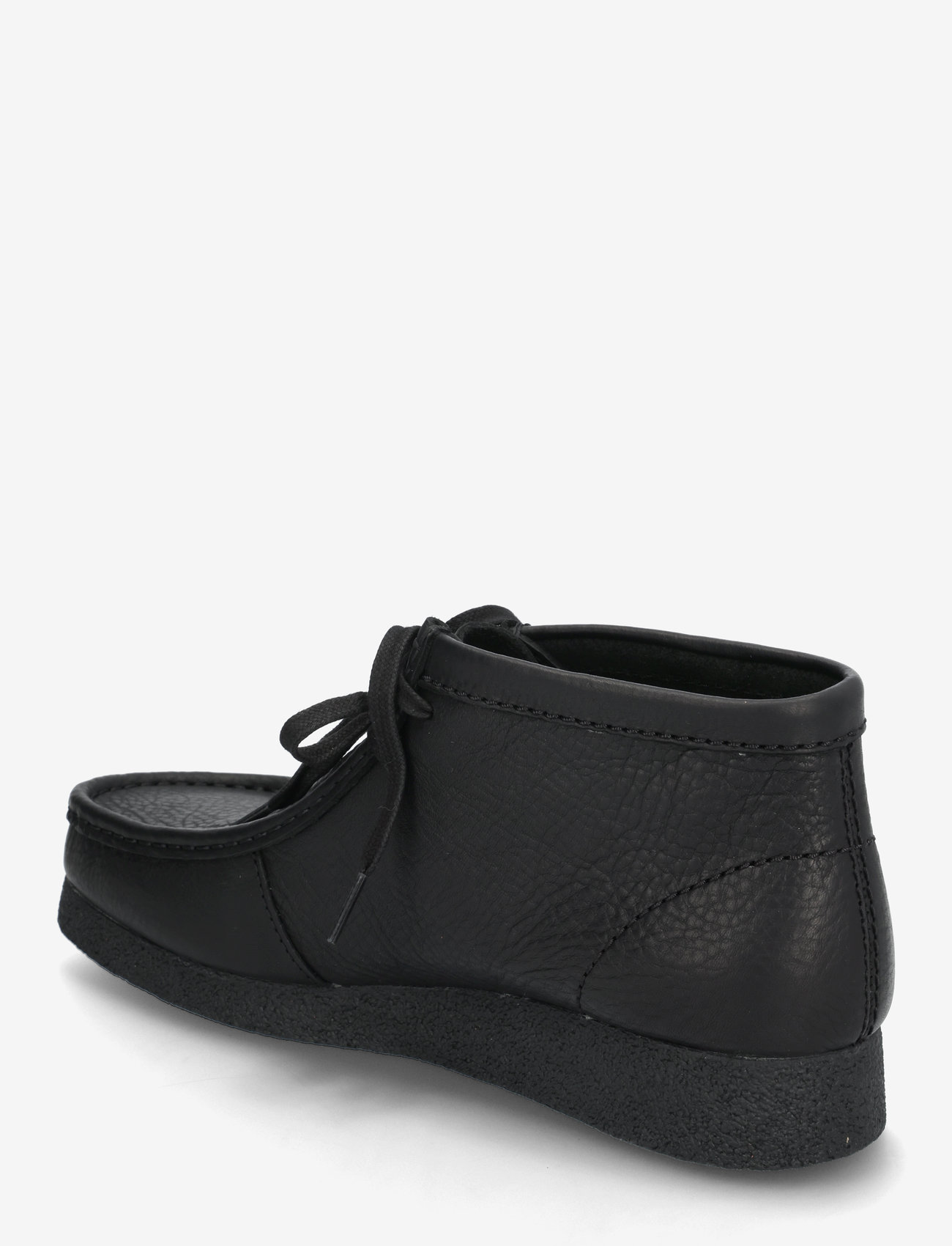 Clarks - WallabeeEVO BT G - kõrbesaapad - black leather - 2