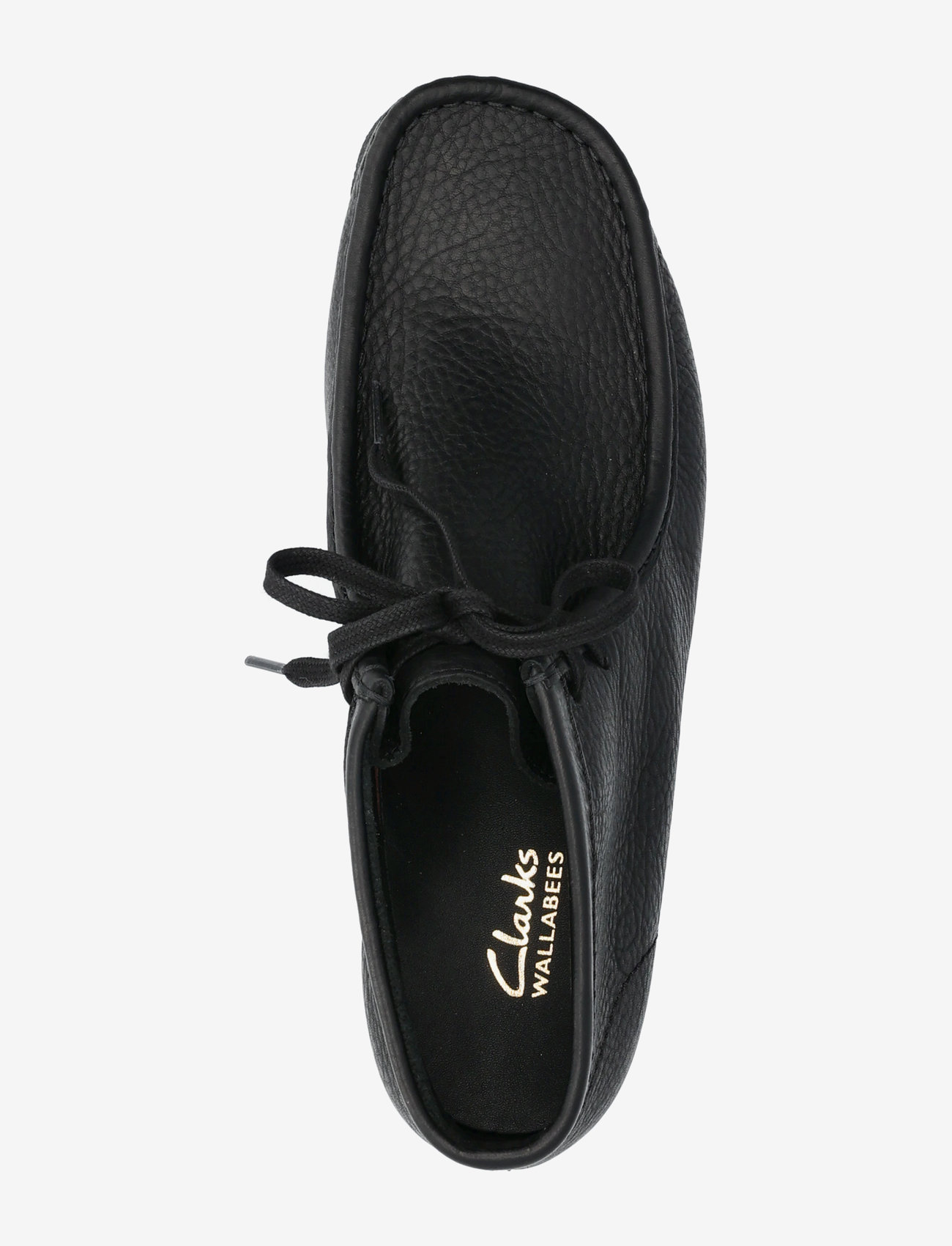 Clarks - WallabeeEVO BT G - kõrbesaapad - black leather - 3