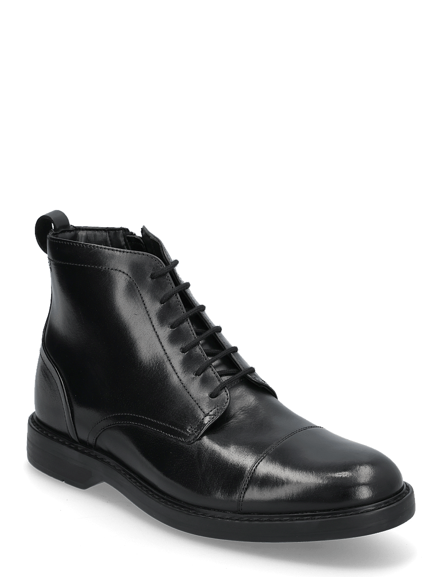 Clarks - Aldwin Cap G - black leather - 0