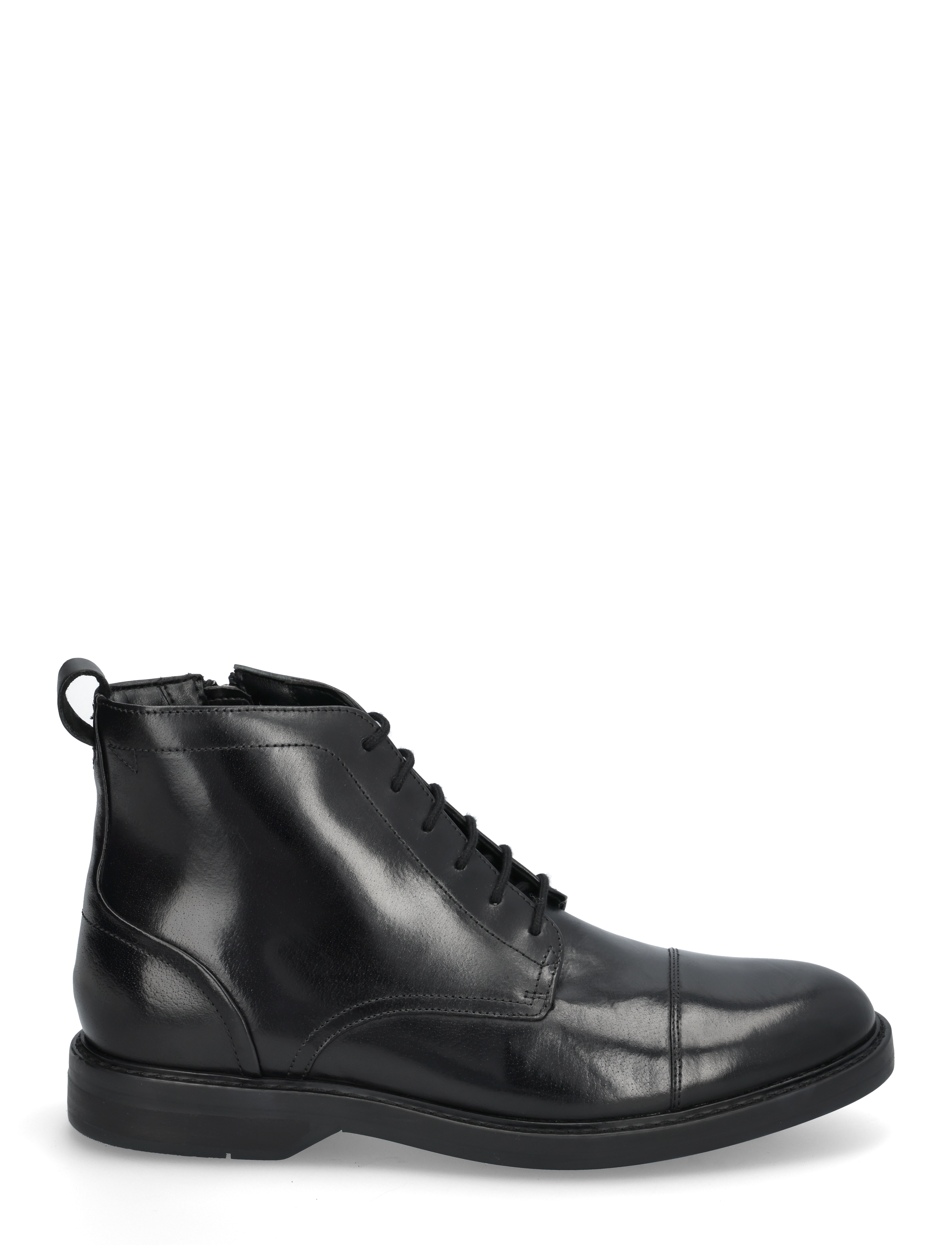 Clarks - Aldwin Cap G - black leather - 1