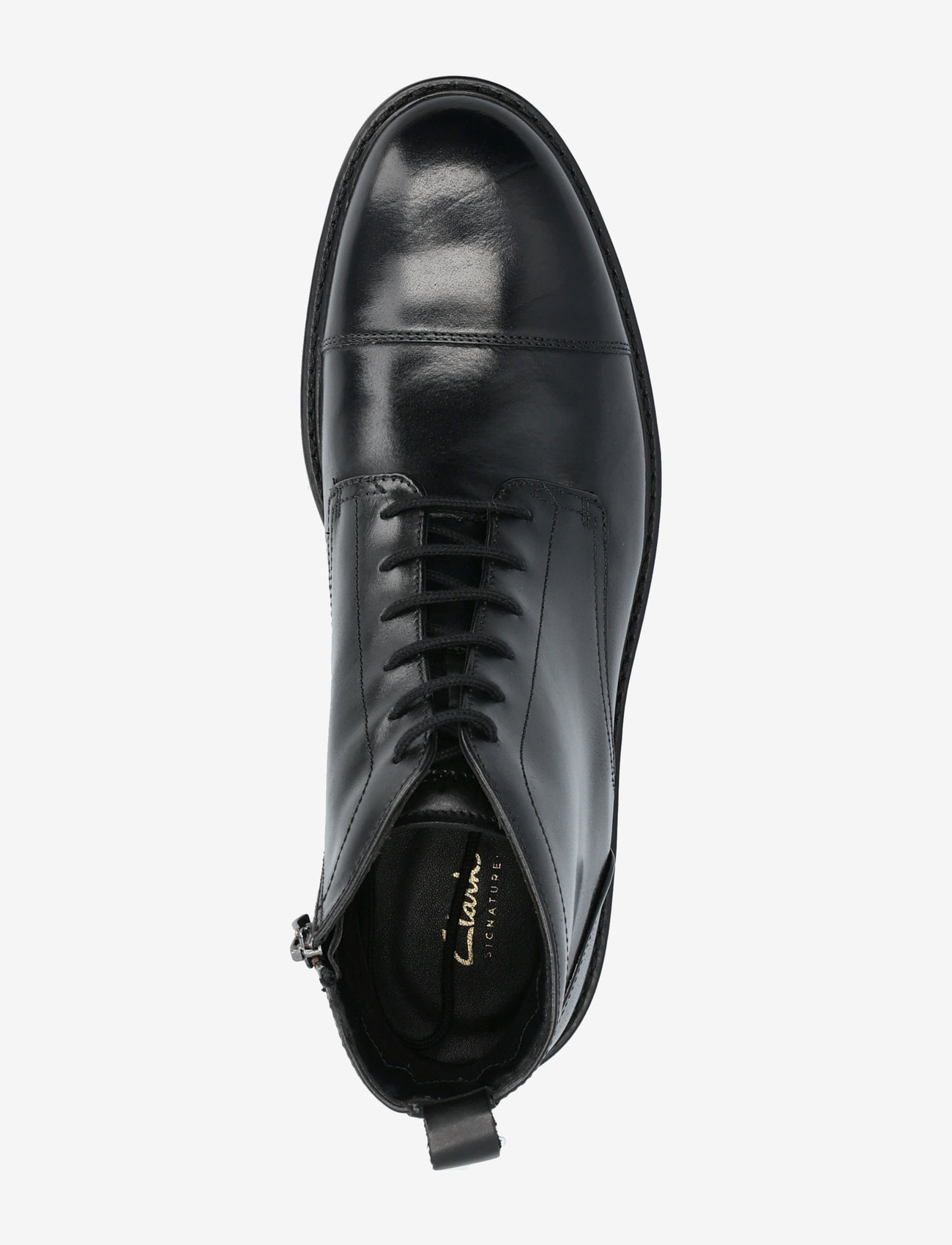 Clarks - Aldwin Cap G - schnürschuhe - black leather - 3