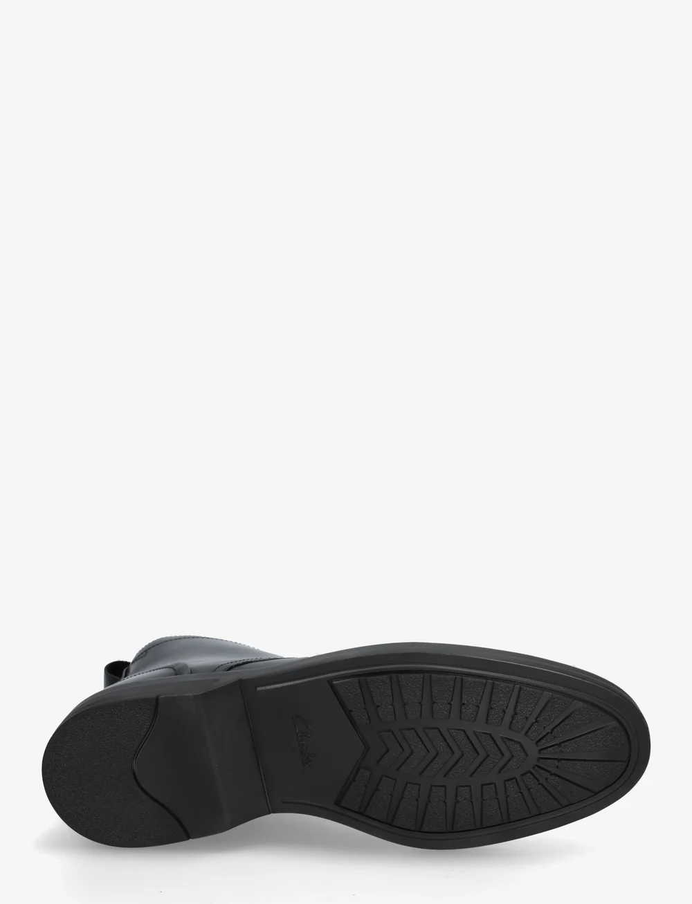 Clarks - Aldwin Cap G - kängor med snörning - black leather - 4