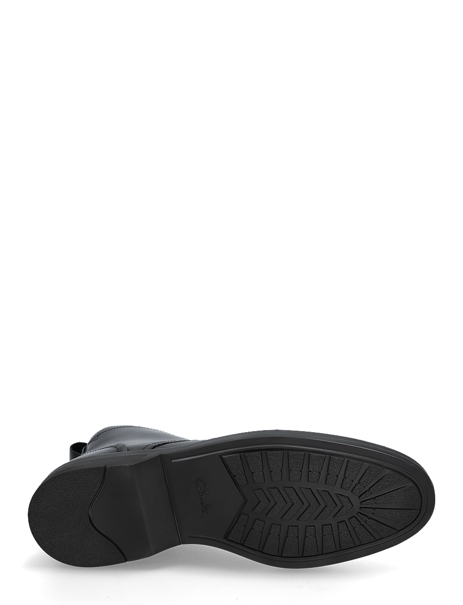 Clarks - Aldwin Cap G - black leather - 4