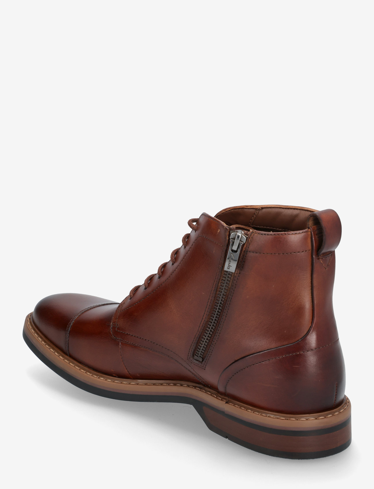 Clarks - Aldwin Cap G - mid tan lea - 2