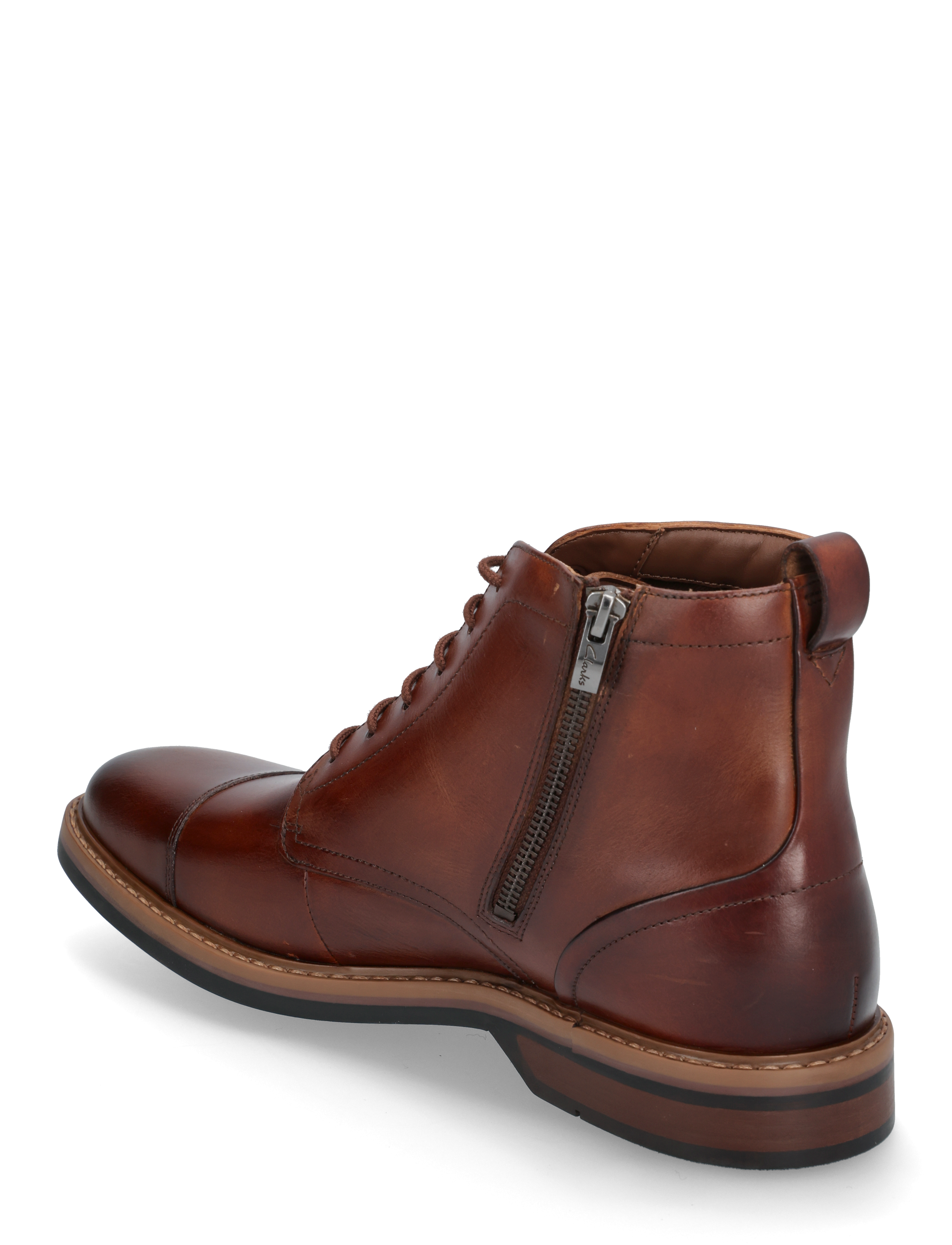 Clarks - Aldwin Cap G - mid tan lea - 2