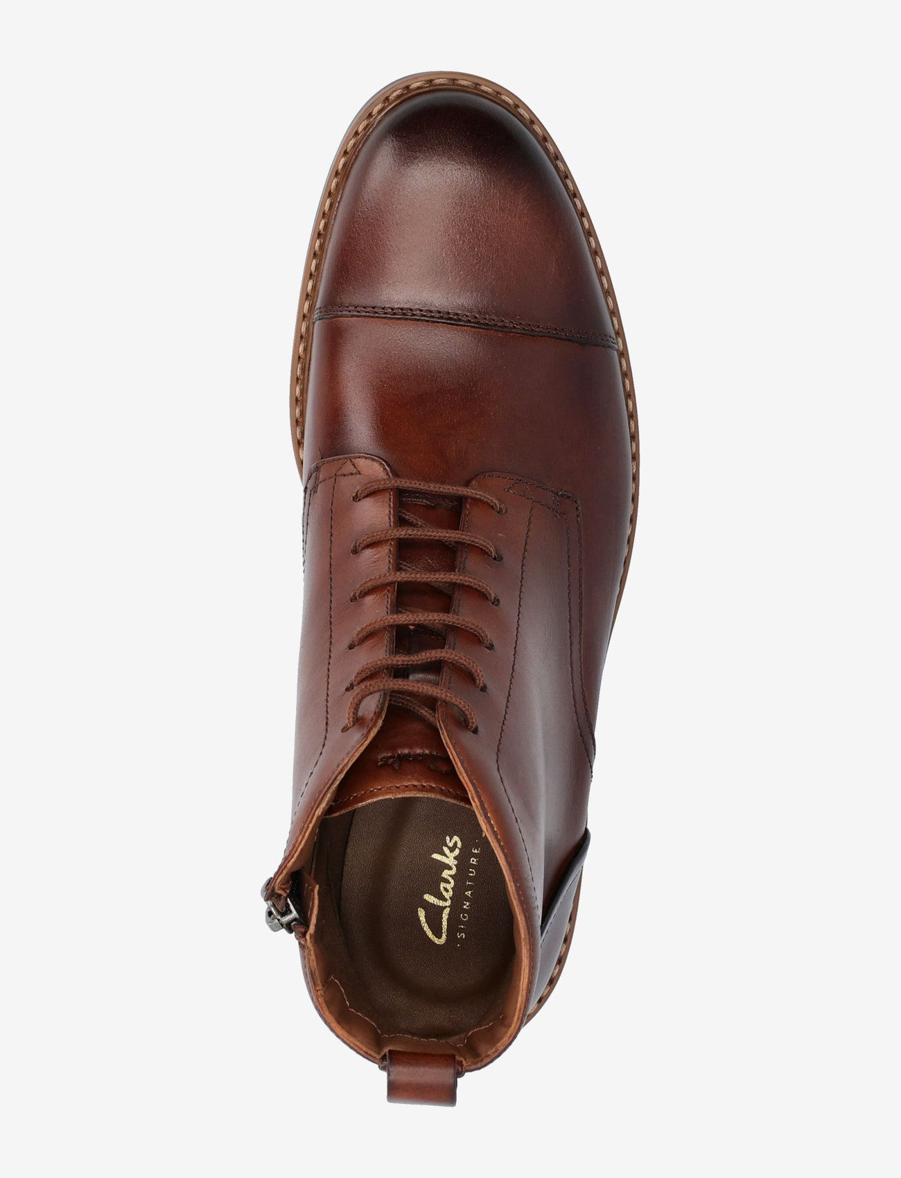 Clarks - Aldwin Cap G - mid tan lea - 3