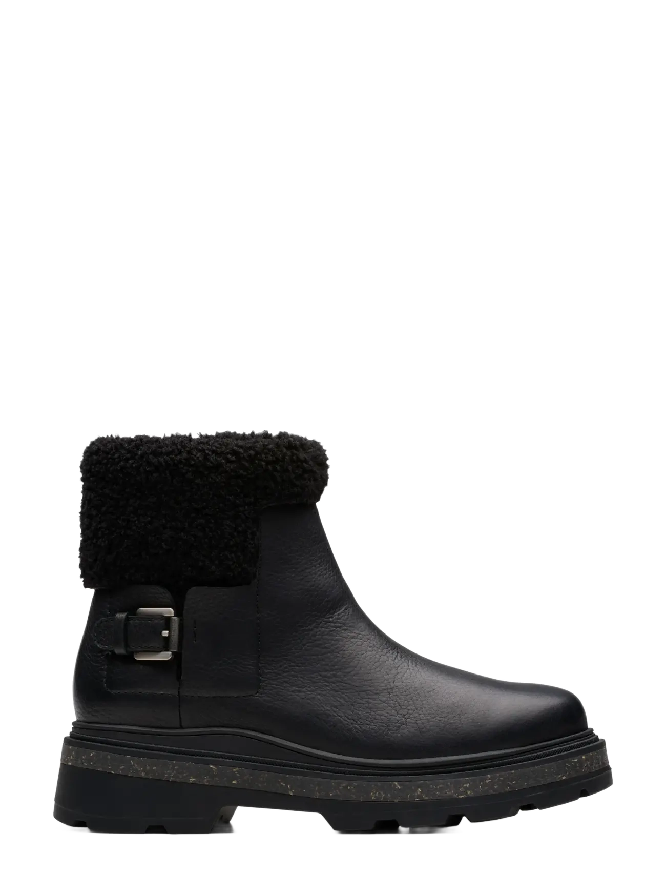 Clarks Hencroftmadiwp D, 36, Ankle Boots, Schwarz - Boots Flat Heel, Frauen