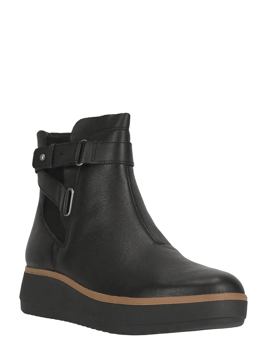 Clarks - Zylah Faye D - black leather - 0