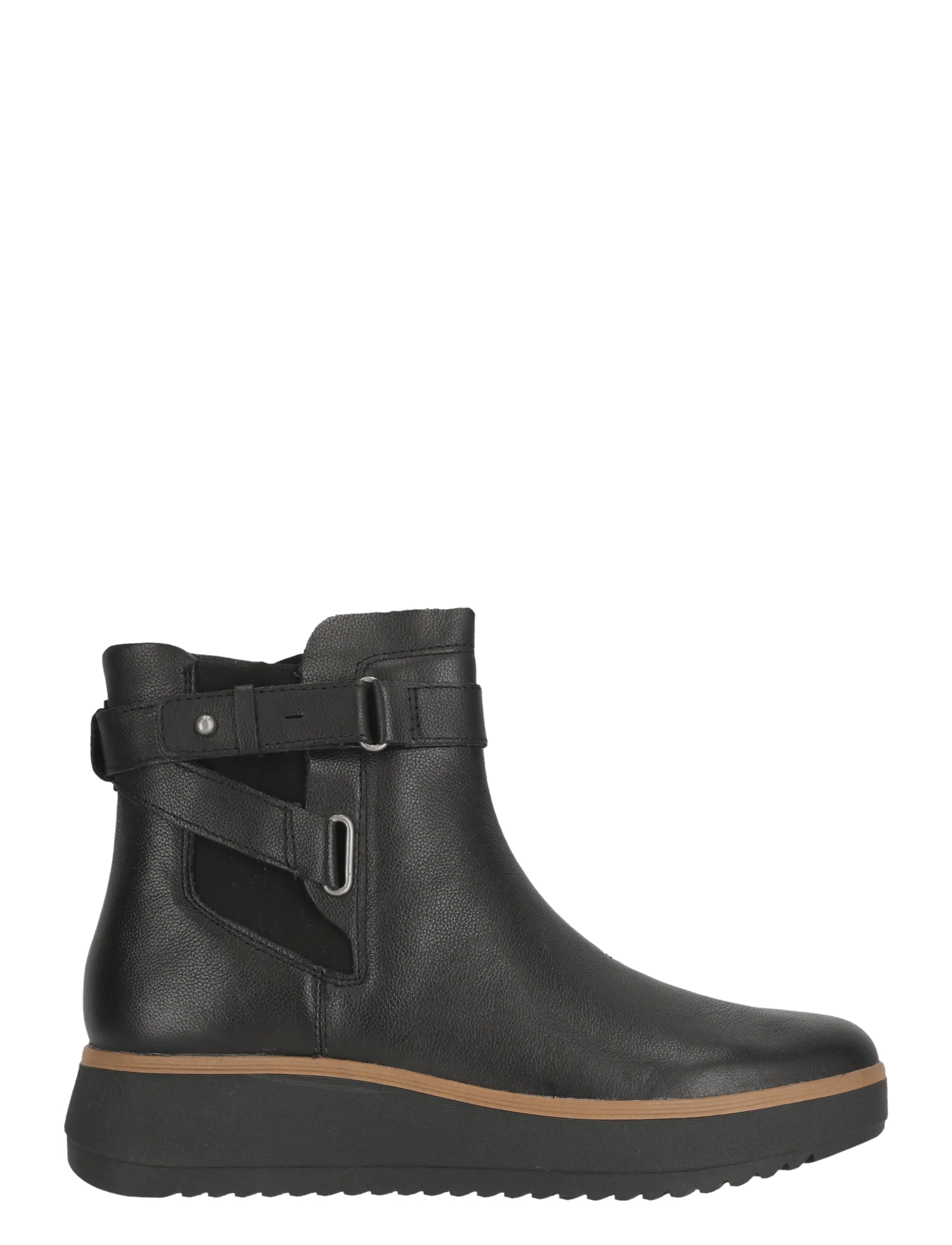 Clarks - Zylah Faye D - black leather - 1