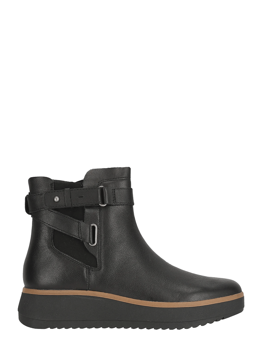 Clarks - Zylah Faye D - black leather - 1