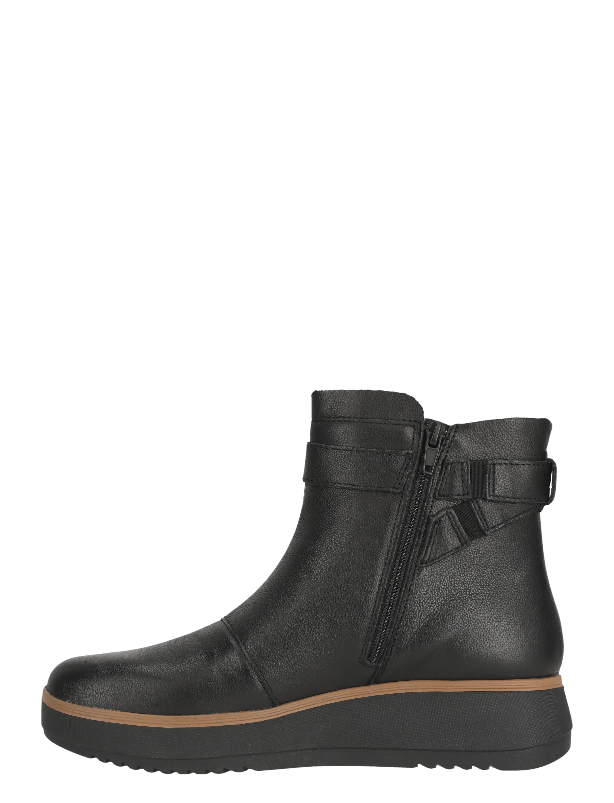 Clarks - Zylah Faye D - black leather - 3