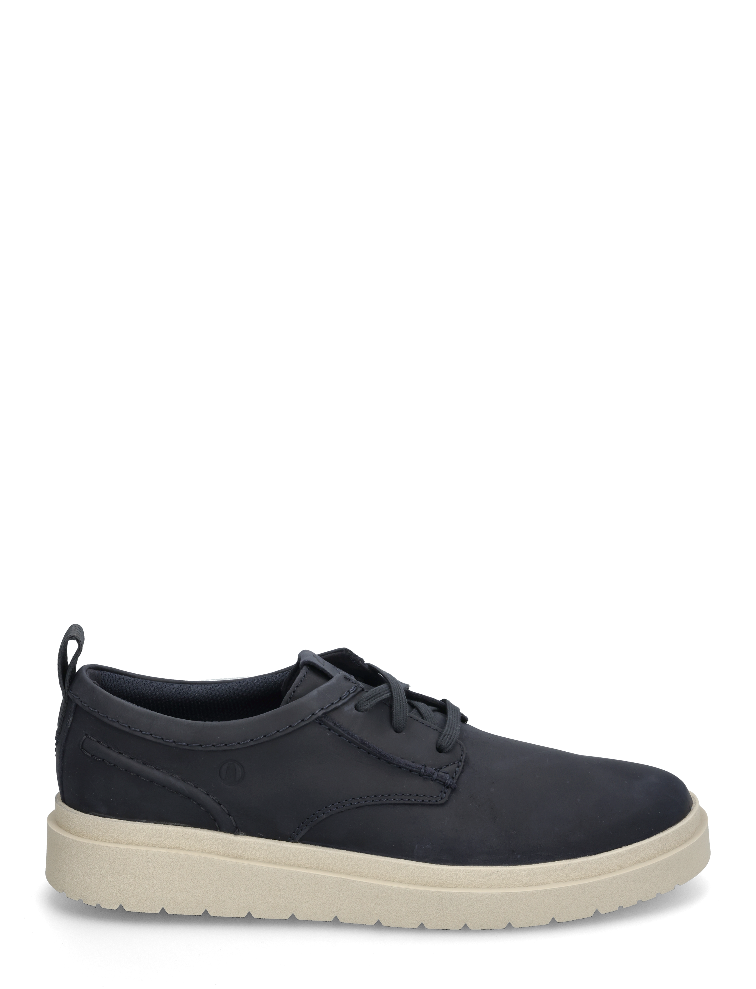 Clarks - Polden Lace G - baskets basses - navy leather - 1