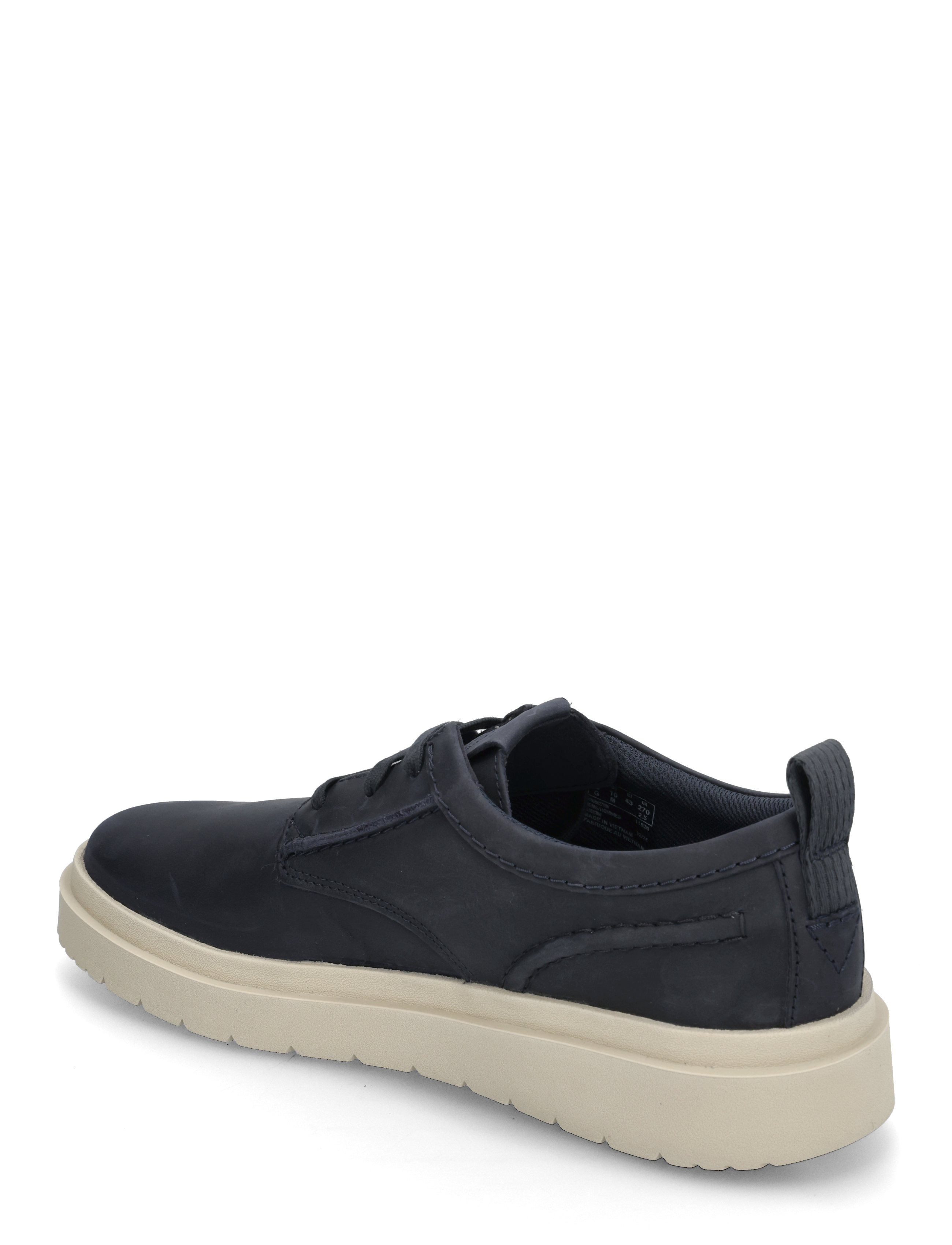 Clarks - Polden Lace G - baskets basses - navy leather - 2