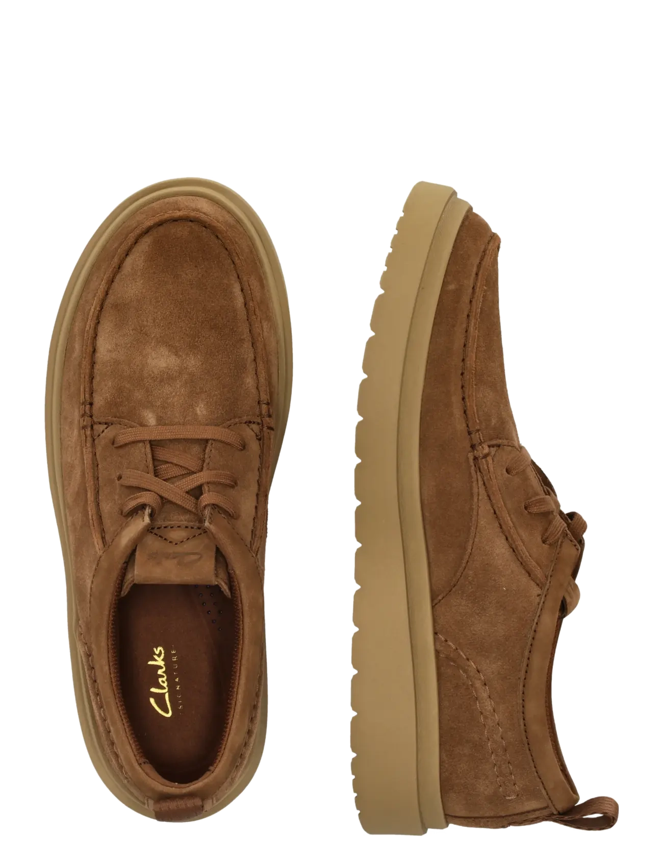 Clarks - Polden Moc G - shop etter anledning - cola suede - 4