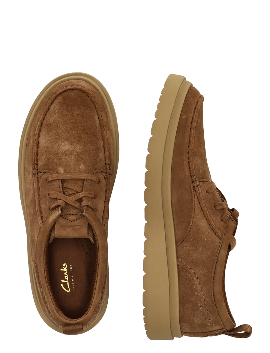 Clarks - Polden Moc G - shop by occasion - cola suede - 4