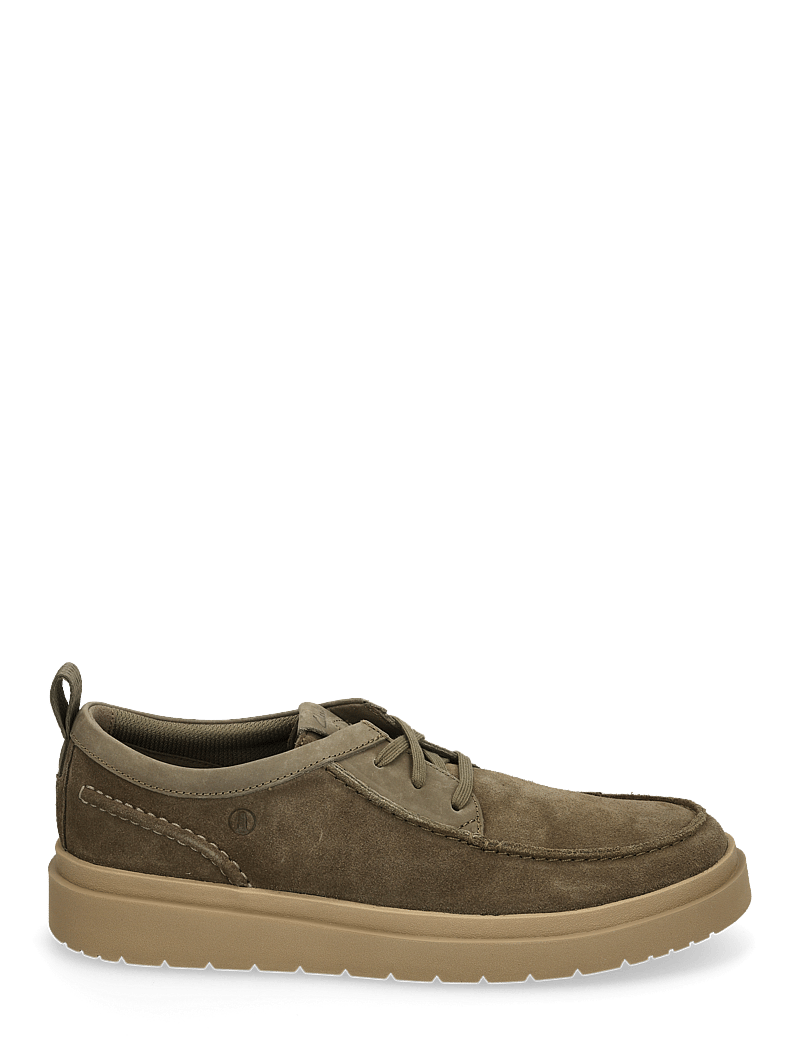 Clarks - Polden Moc G - lave sneakers - olive suede - 1